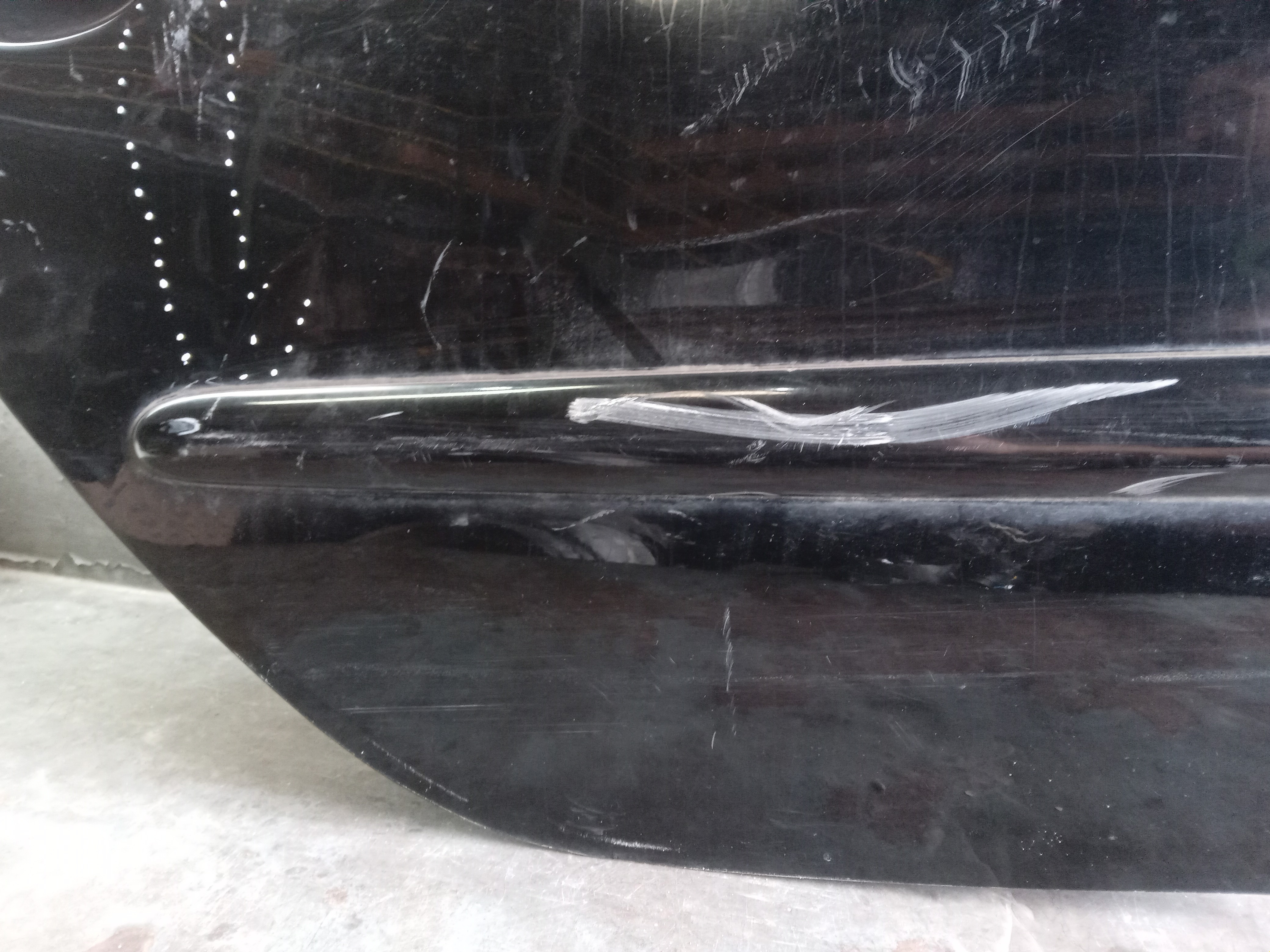 Porta Traseira Direita Peugeot 207 2010 Para Recuperar Traseira Direito Preto 6