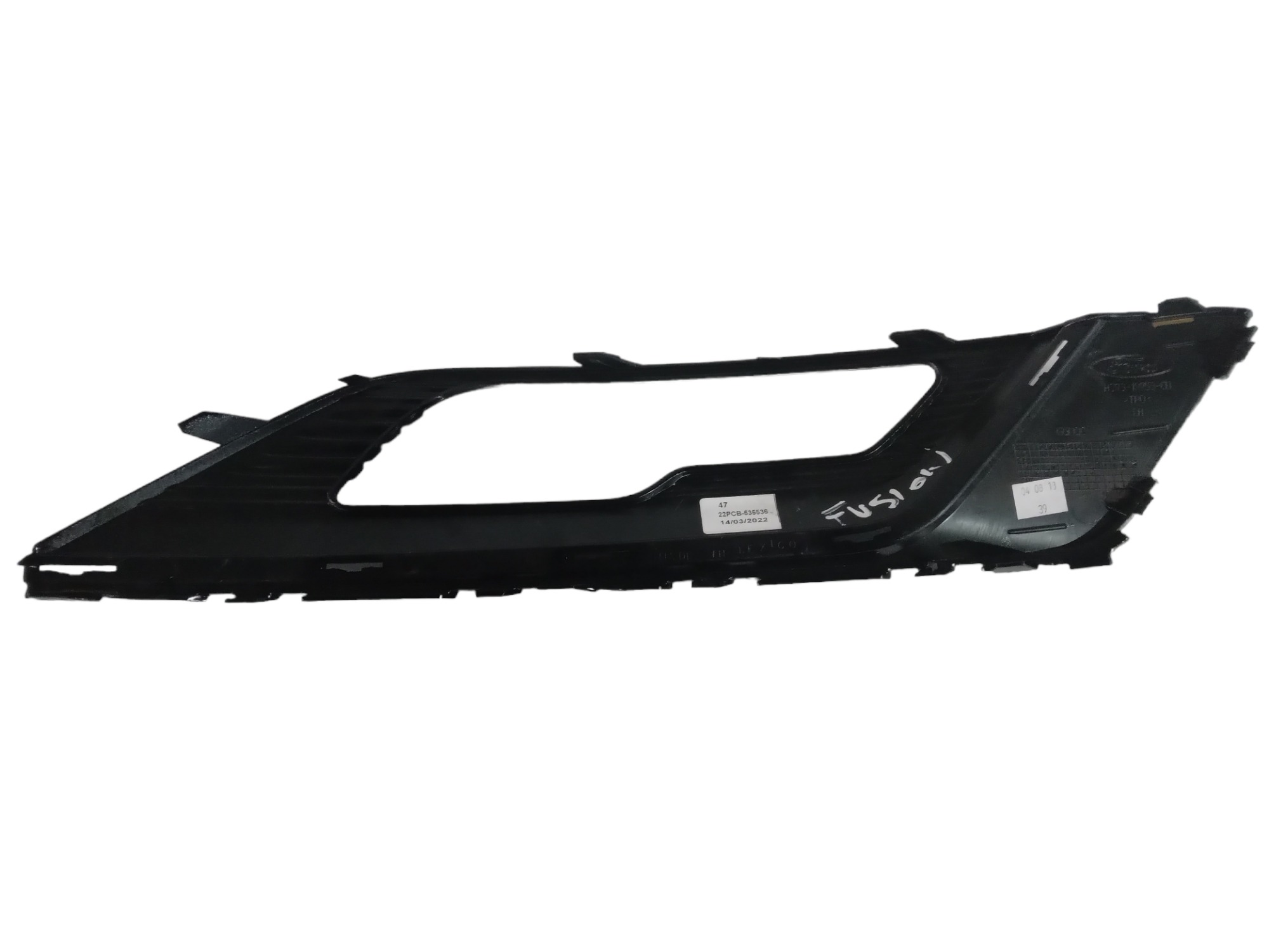 Hs7319953cd Moldura Farol Milha Esq Ford Fusion 2016 2018 Preto 2