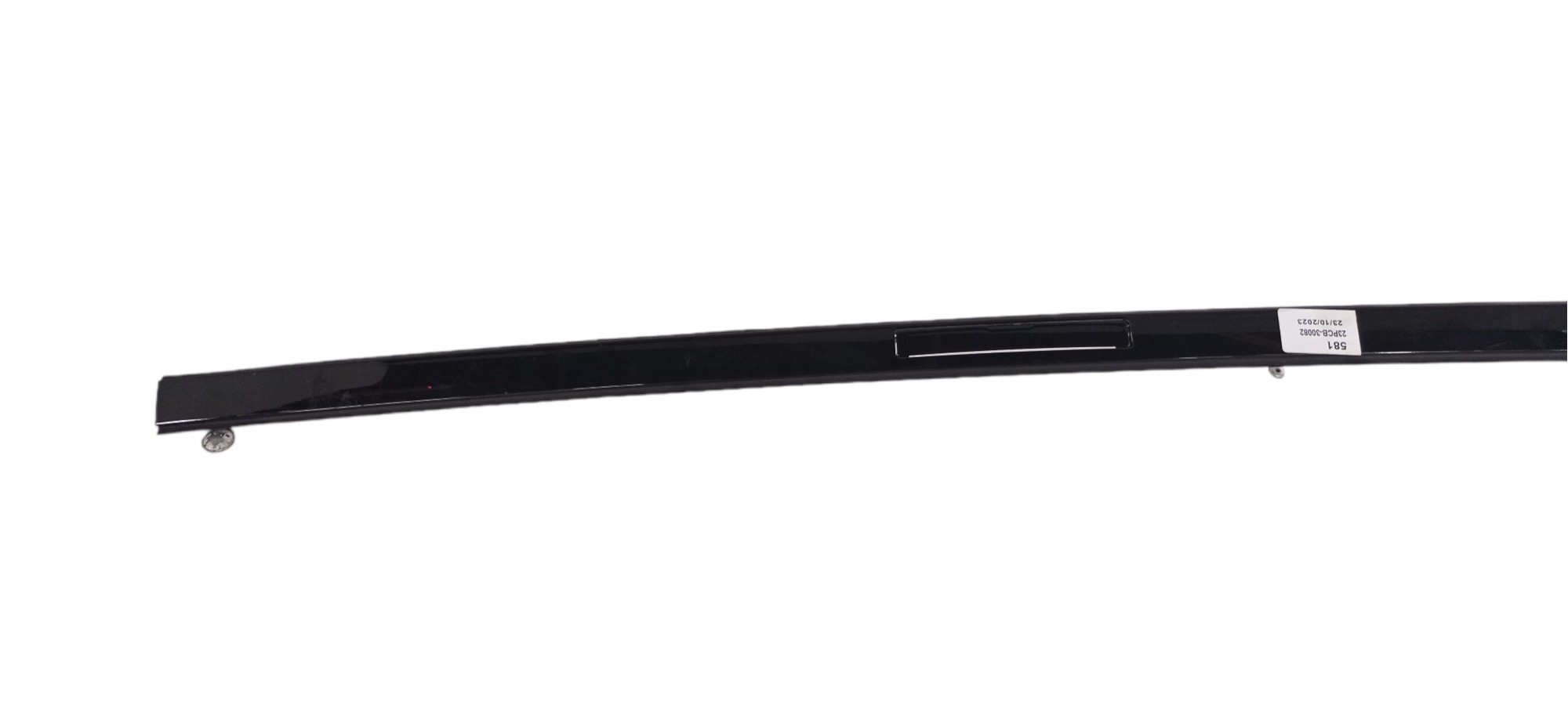Friso Teto Lado Direito Porsche Taycan 2020 A 2022 Original Preto 2