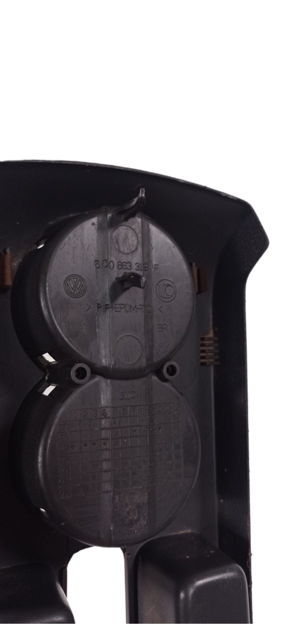 Console Central Porta Copos Volkswagen Polo 2002 8