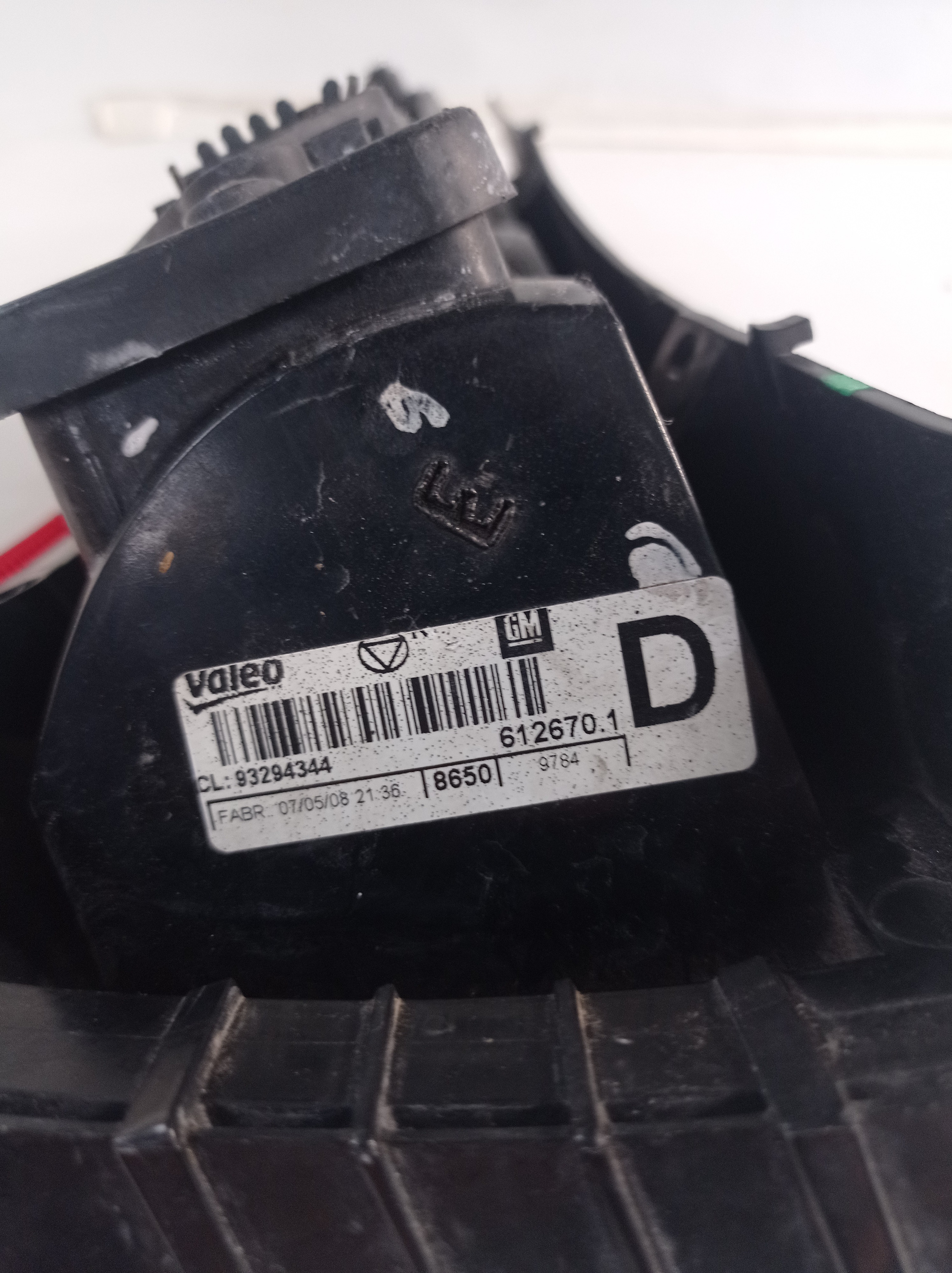 Lanterna tras Direita GM Meriva 2003 a 2006 recuperada 4