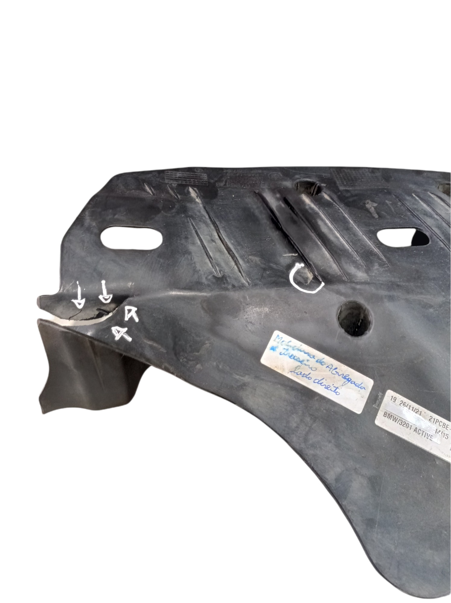 Moldura Agregado Protetor Balanço Direita Bmw 320i 14/15 3