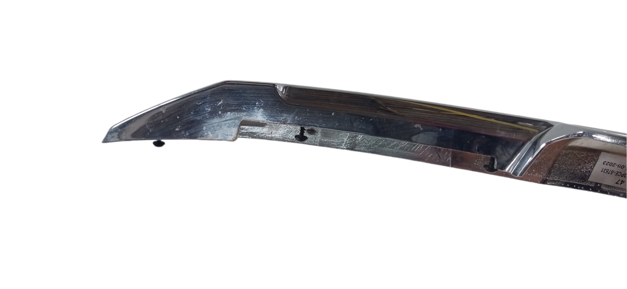 Friso Superior Cromado Grade Dianteira Ford Ranger 18 A 21 3