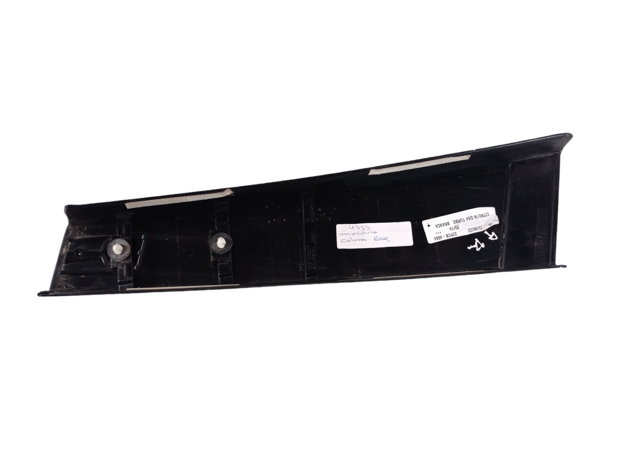 9687376277 Moldura Coluna Esquerda Citroen Ds4 2013 2