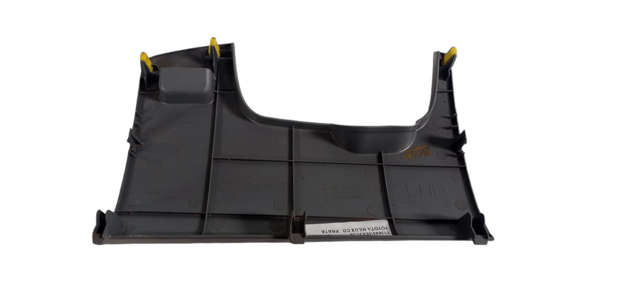 Moldura Acabamento Inferior Esquerdo Painel Hilux 2010 6