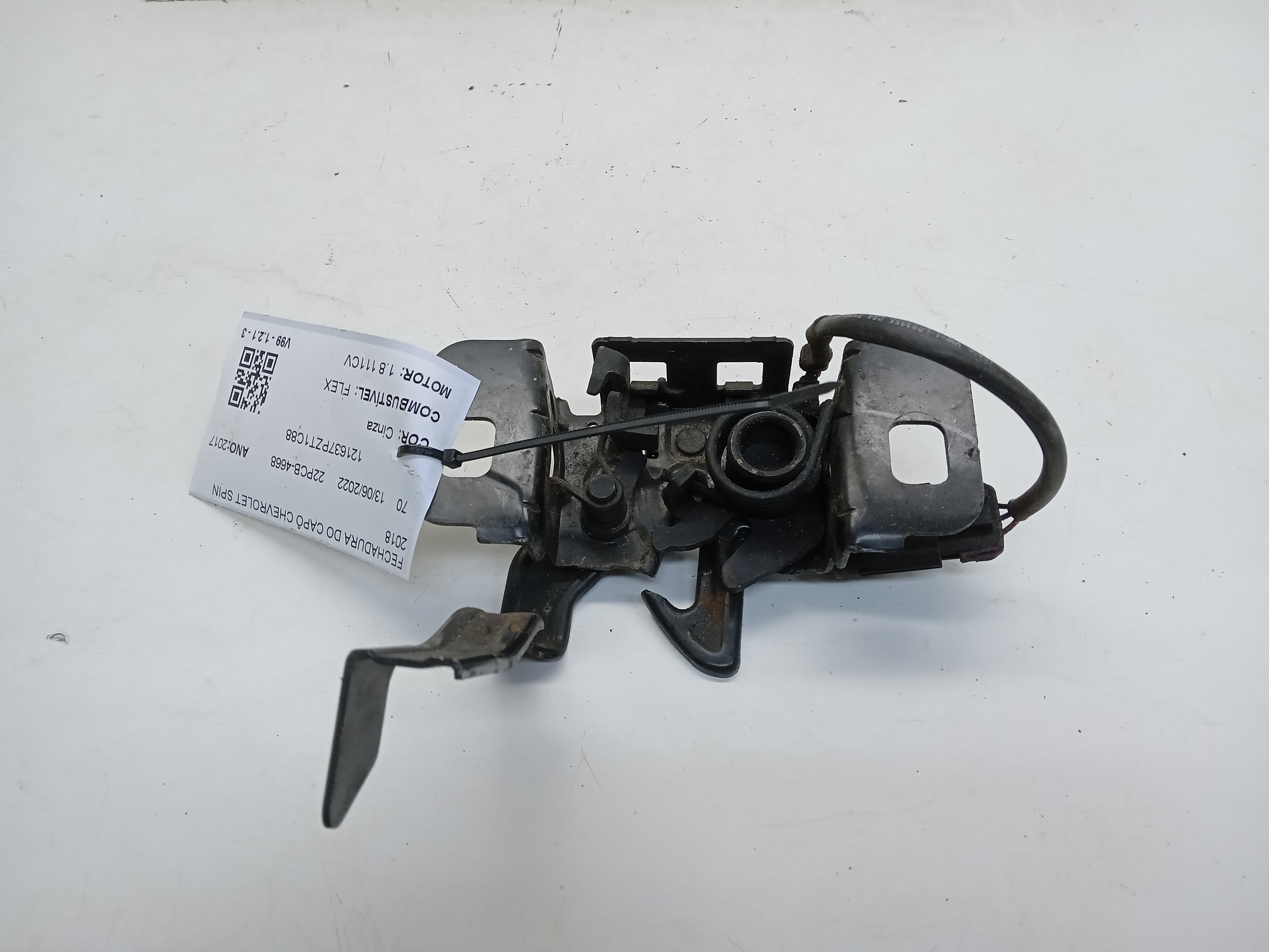 FECHADURA DO CAPÔ CHEVROLET SPIN 2018 2
