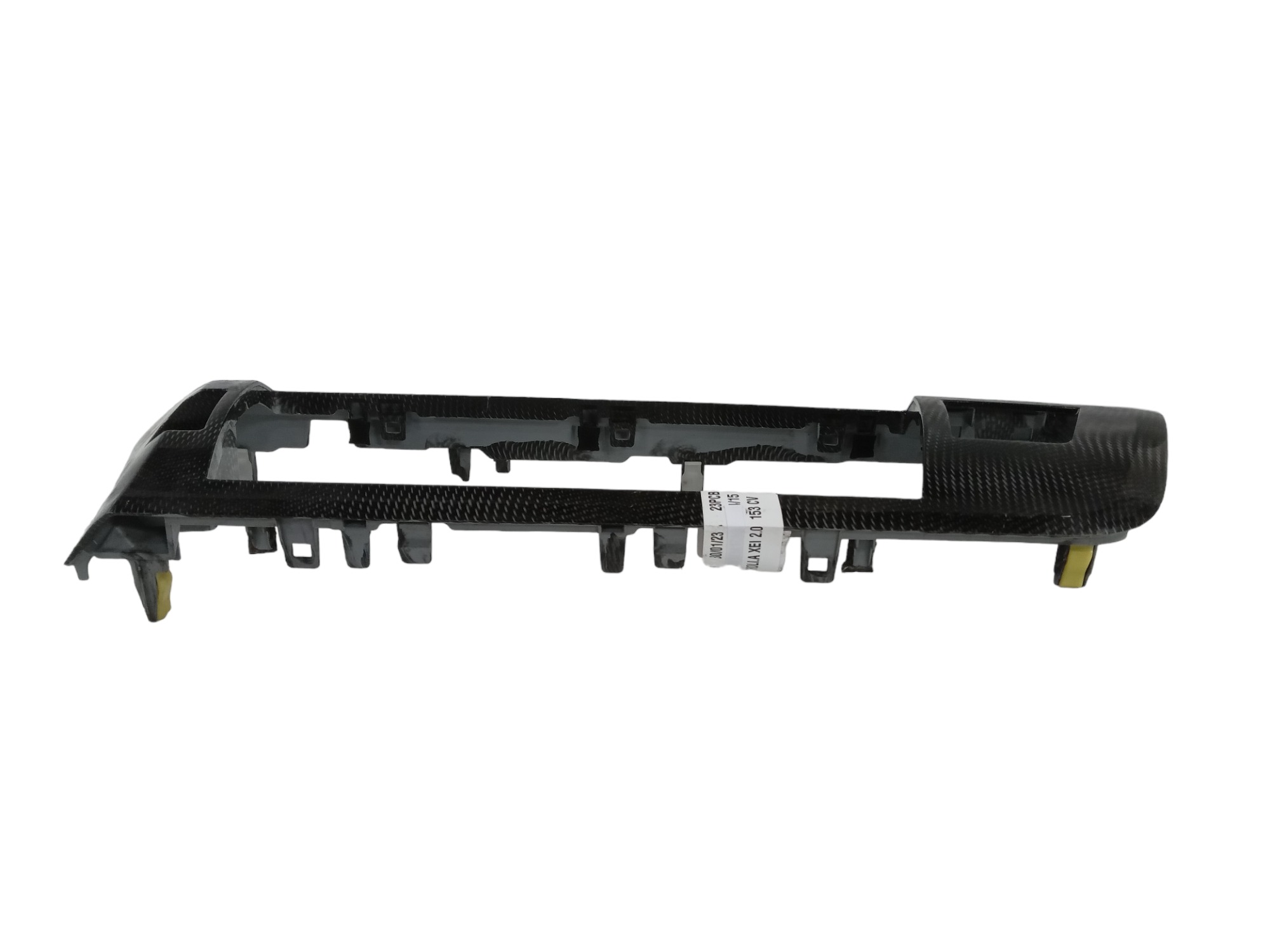 Moldura Central Multimídia Toyota Corolla 2015 Preto 3