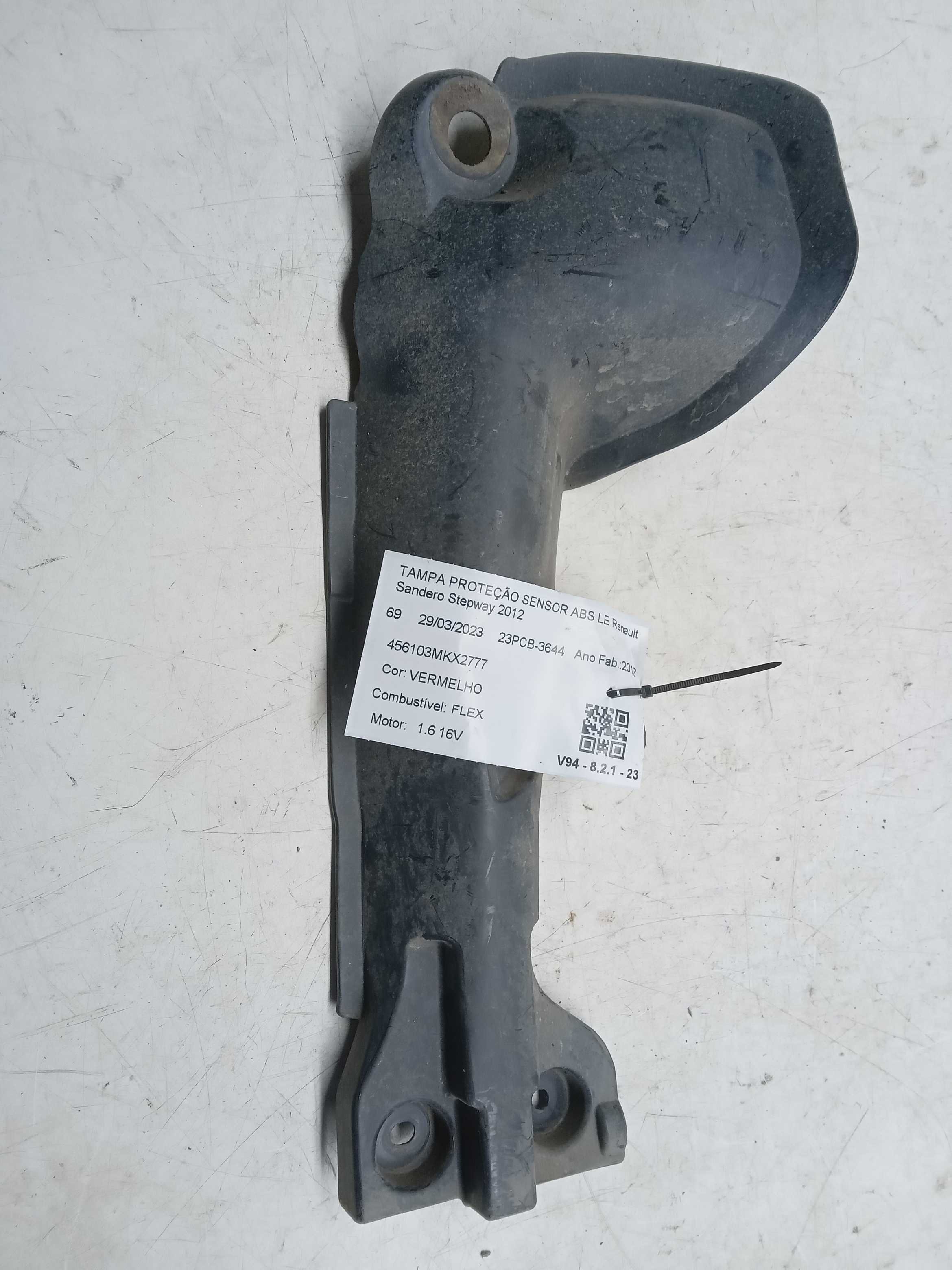TAMPA PROTEÇÃO SENSOR ABS LE Renault Sandero Stepway 2012 2