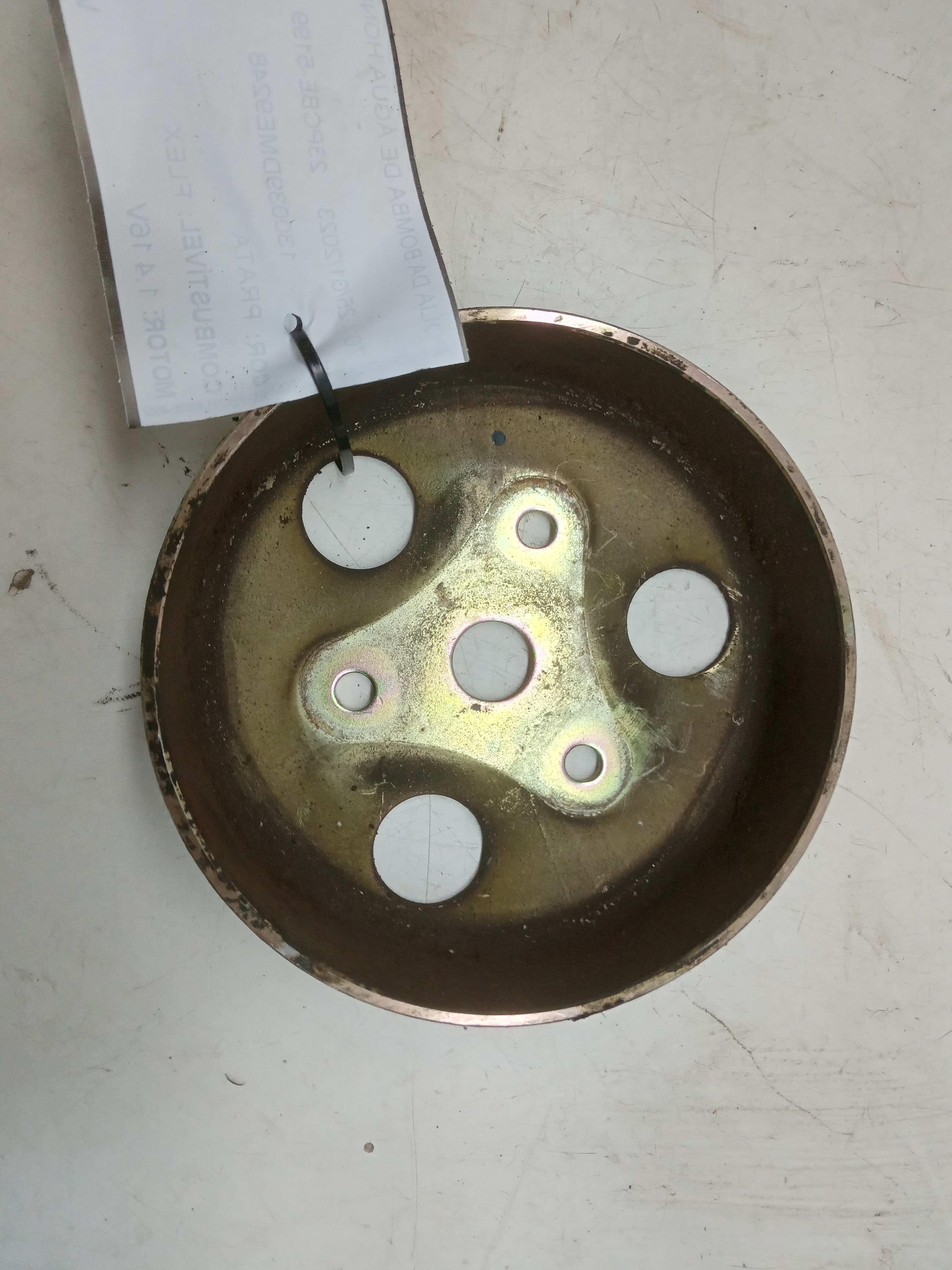 POLIA DA BOMBA DE ÁGUA HONDA FIT 2004