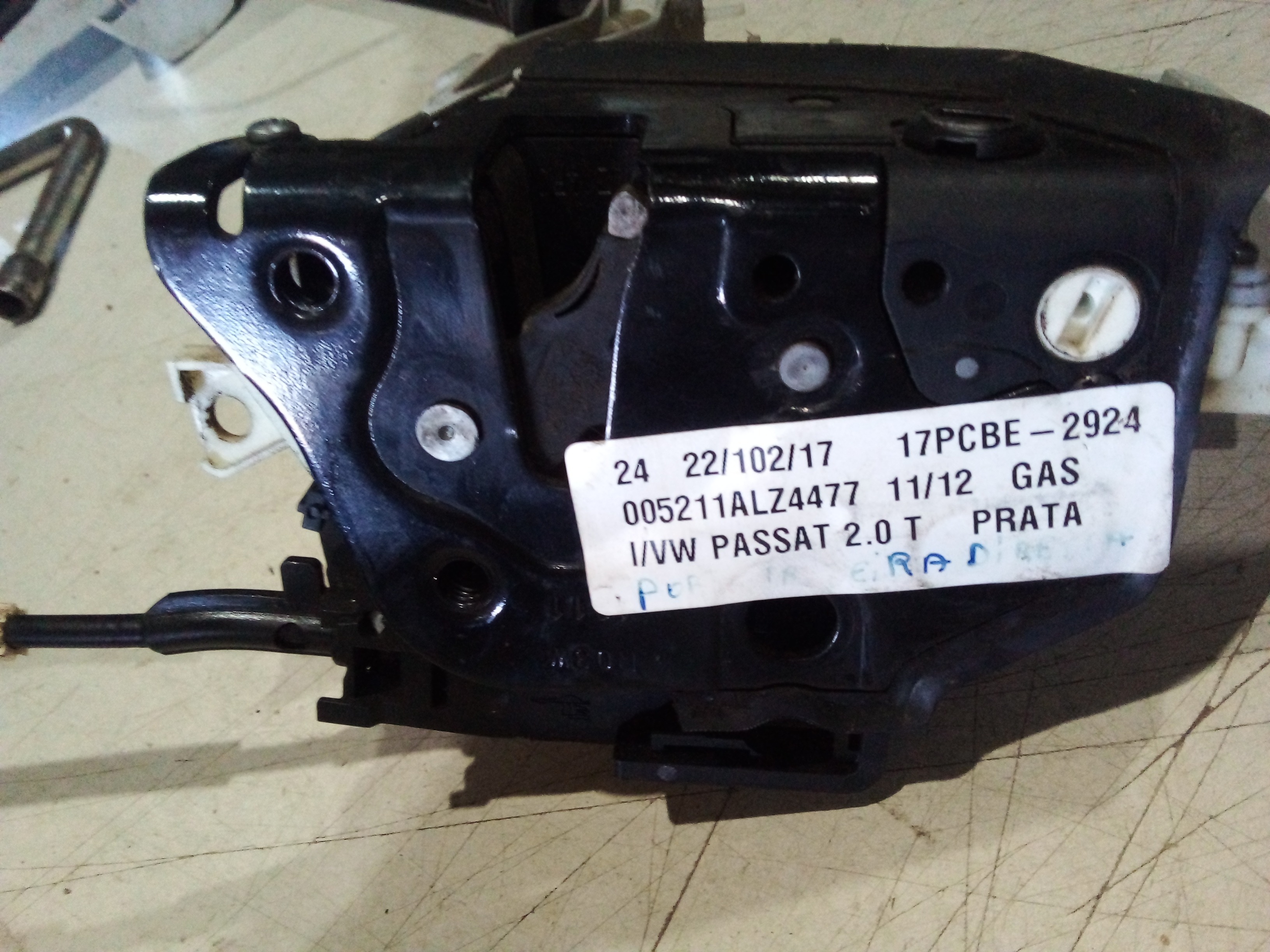FECHADURA PORTA TRÁS DIREITA PASSAT 2011 3C4839016A 1