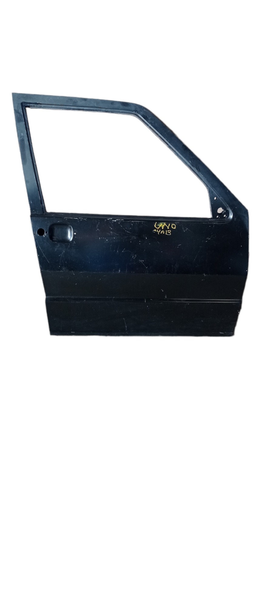 Porta Dianteira Direita Fiat Uno Quadrado 2005 A 2020 P Rec Dianteira Direita Preto 1