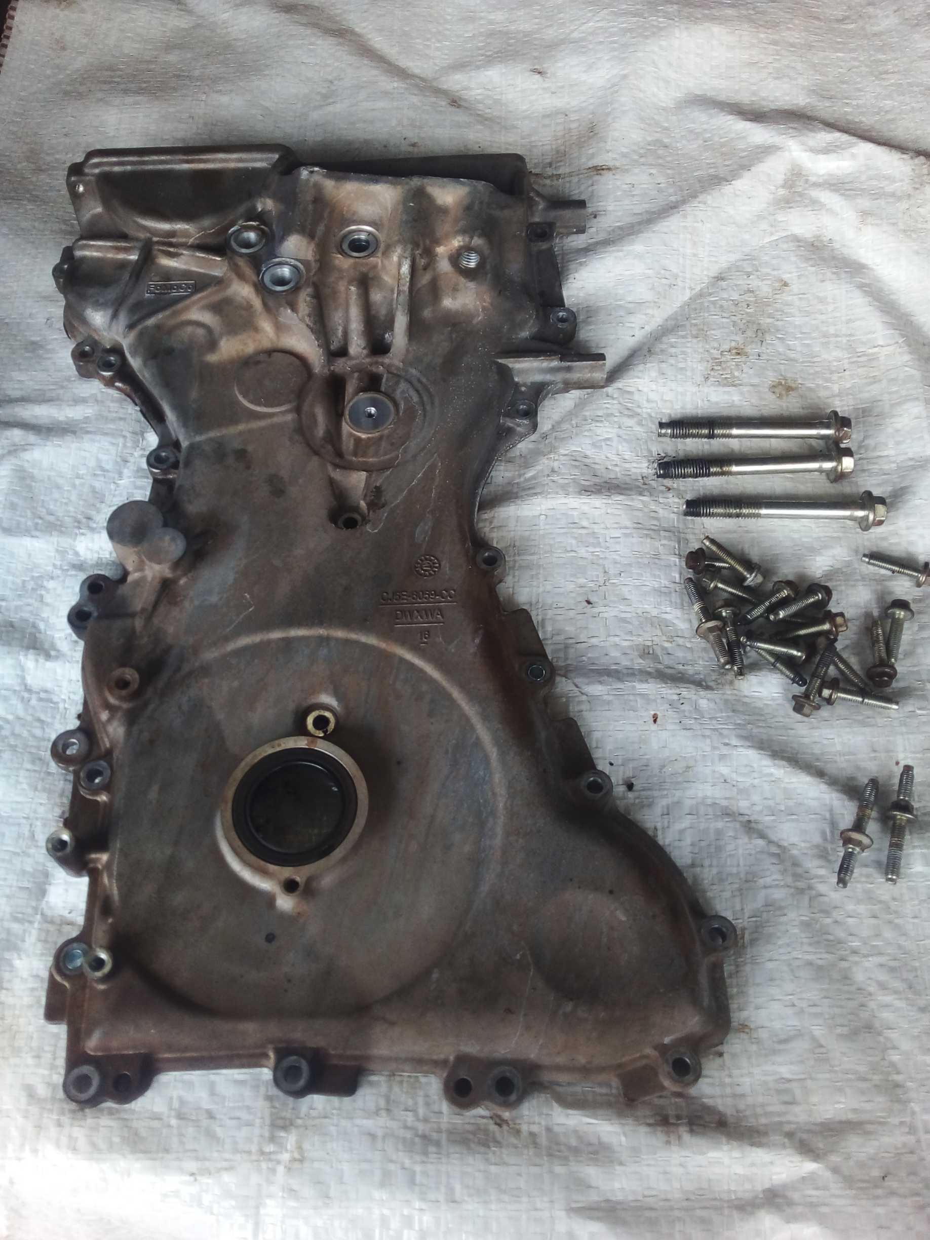 TAMPA CORRENTE COMANDO FORD FUSION 2015 COM PARAFUSOS  CJ5E6