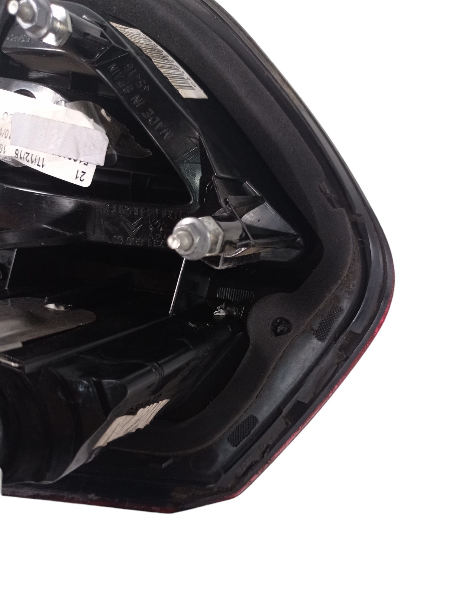 Lanterna Esquerda Tampa Tras Citroen C4 Picasso 2010 2011 7