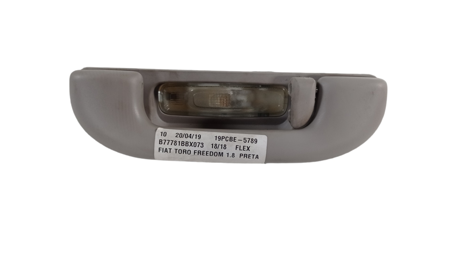 Alça De Teto Pqp Traseira Esquerda Com Luz Fiat Toro 2018 1