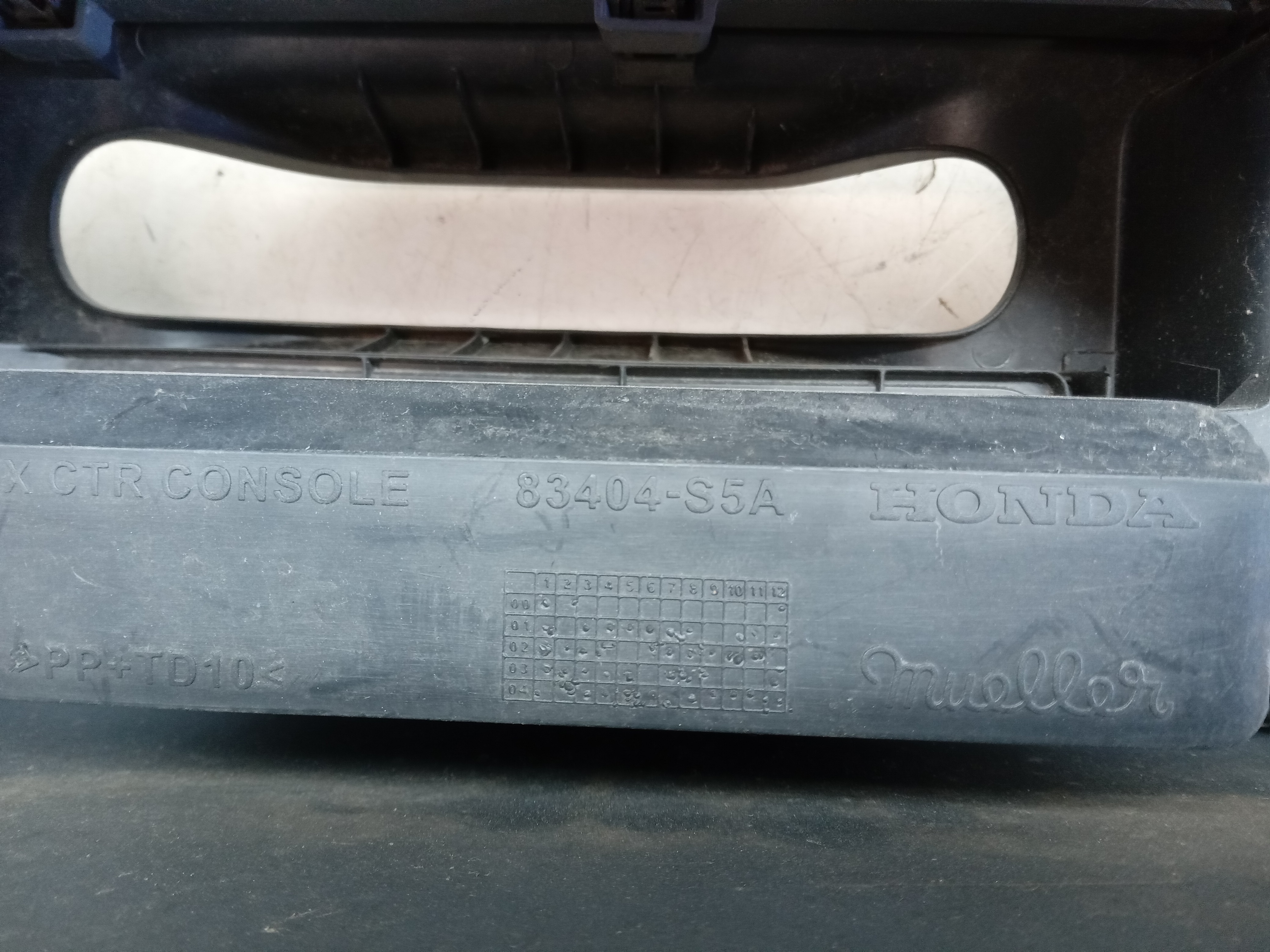 CONSOLE CENTRAL HONDA CIVIC LX 2005 3