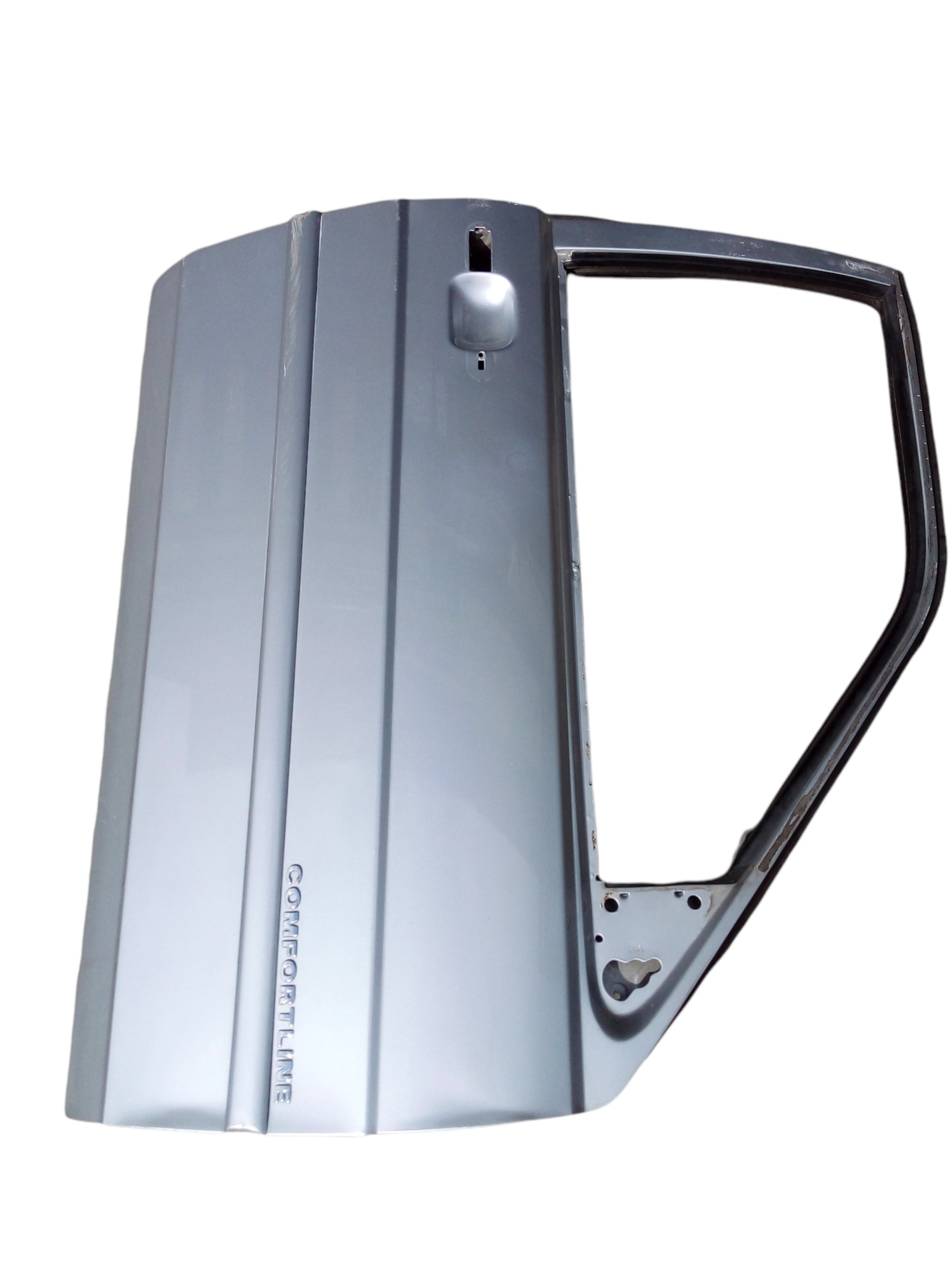 Porta Dianteira Direita Vw Santana 2003 P Pequeno Reparo Dianteira Direita Prateado 1