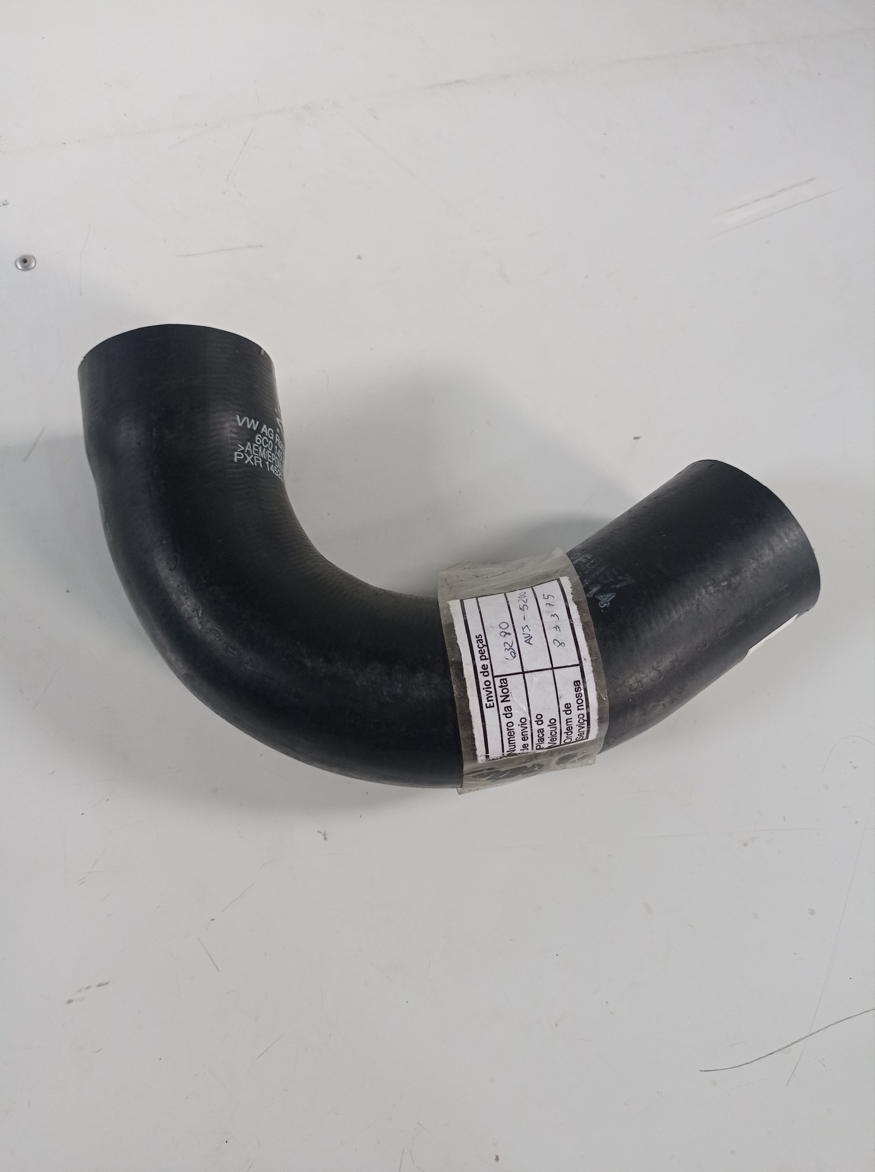 6c0145834a Mangueira Turbo Intercooler Volkswagen Polo  Preta 2