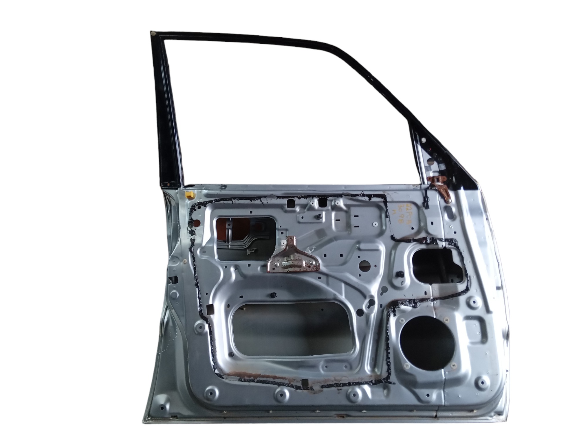 Porta Dianteira Esquerda Mmc Pajero 2011 Para Recuperar Dianteira Esquerdo Prata 4