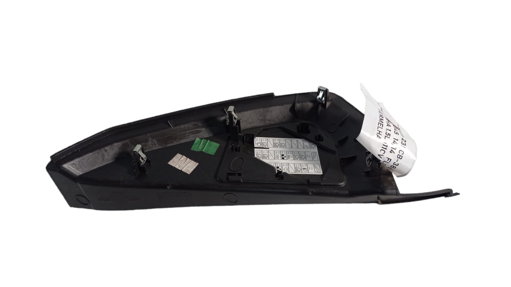 Tampa Moldura Lateral Esq Fusíveis Painel New Fiesta 13/15 2