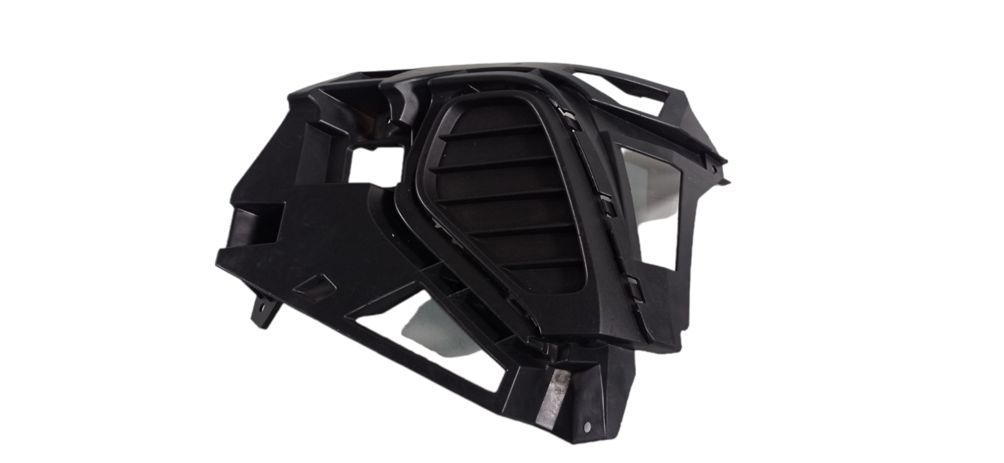 Grade Moldura Farol Milha Esquerdo Vw Nivus 2019 A 2022 1