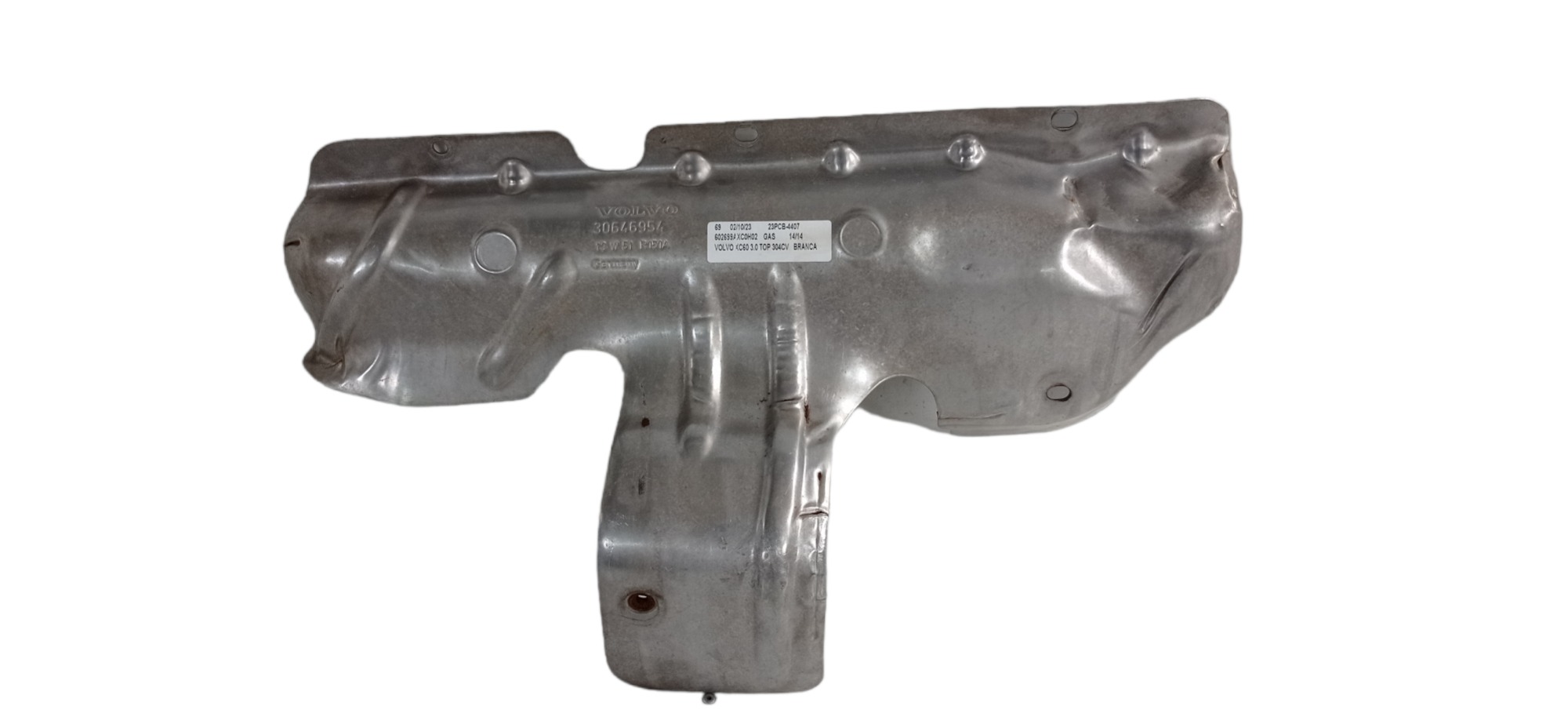 Chapa Protetor Coletor Escape Volvo Xc60 2014 1