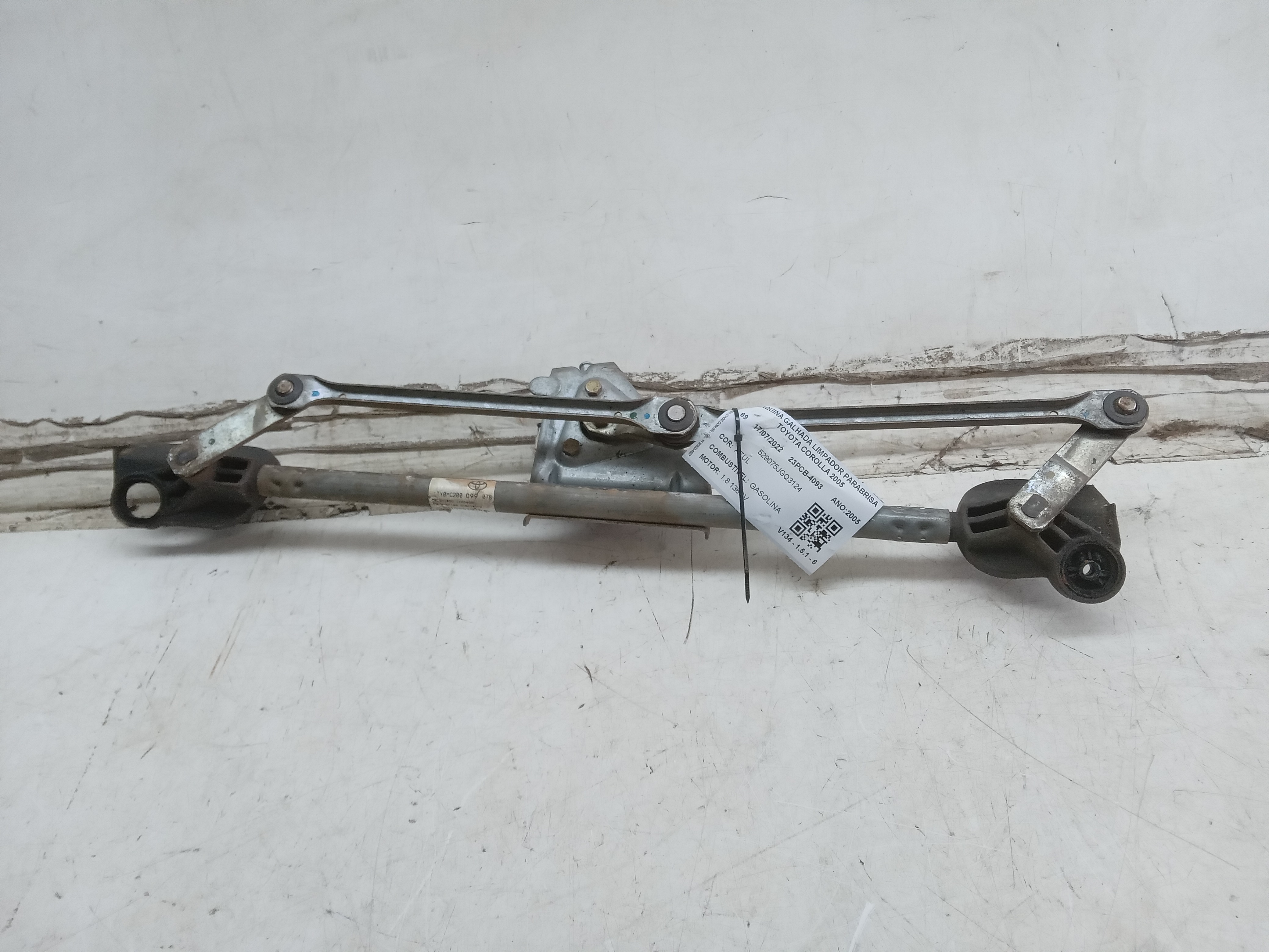 MAQUINA GALHADA LIMPADOR PARABRISA TOYOTA COROLLA 2005 2