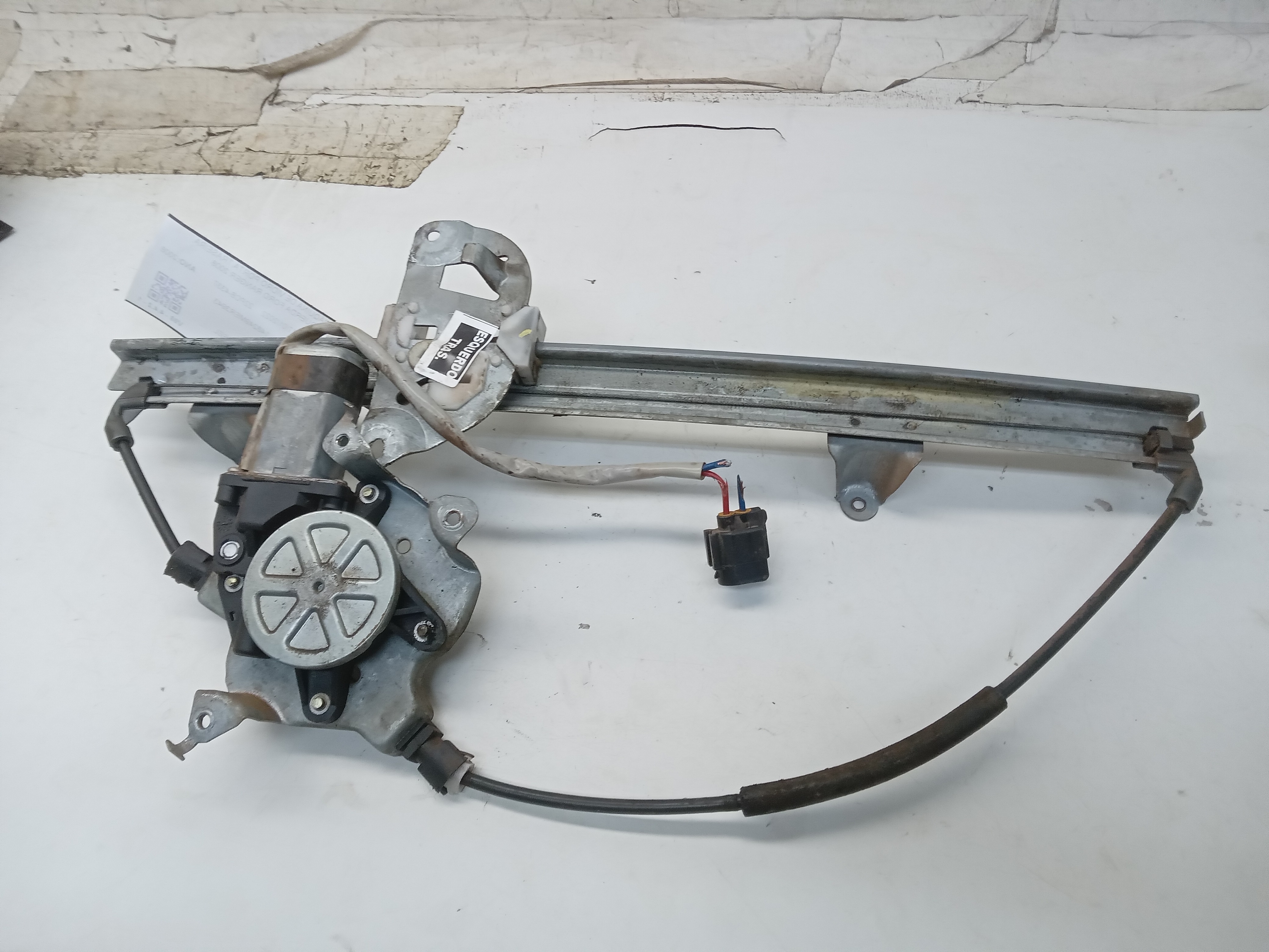 MÁQUINA DE VIDRO PORTA TRASEIRA ESQUERDA FORD RANGER 2008