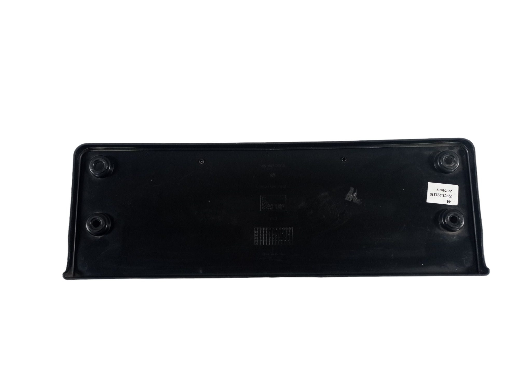 5nn807287b Moldura Suporte Placa Vw Tiguan 2017 2018 2019 2