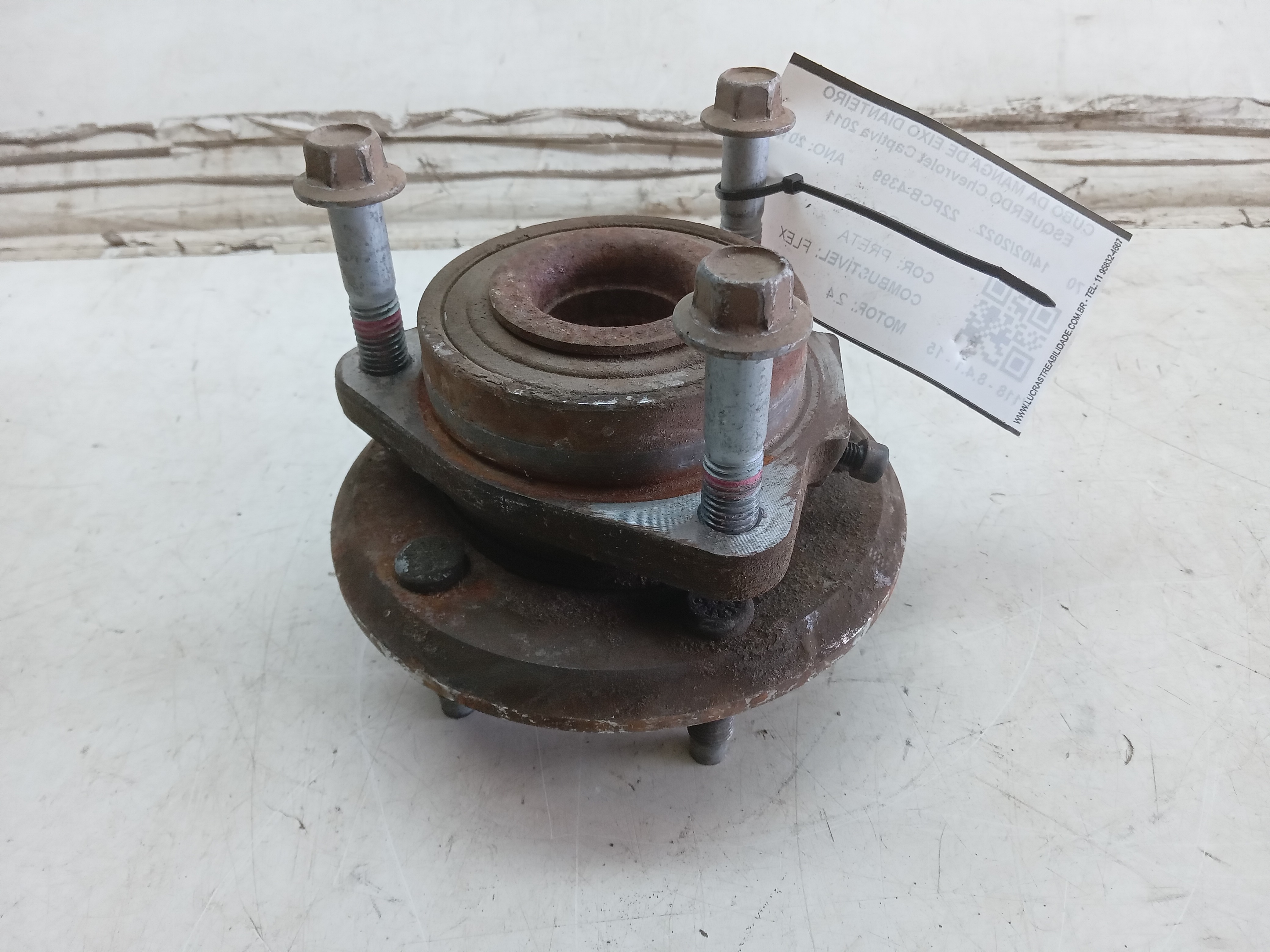 CUBO RODA DIANTEIRO LE Chevrolet Captiva 2010 1