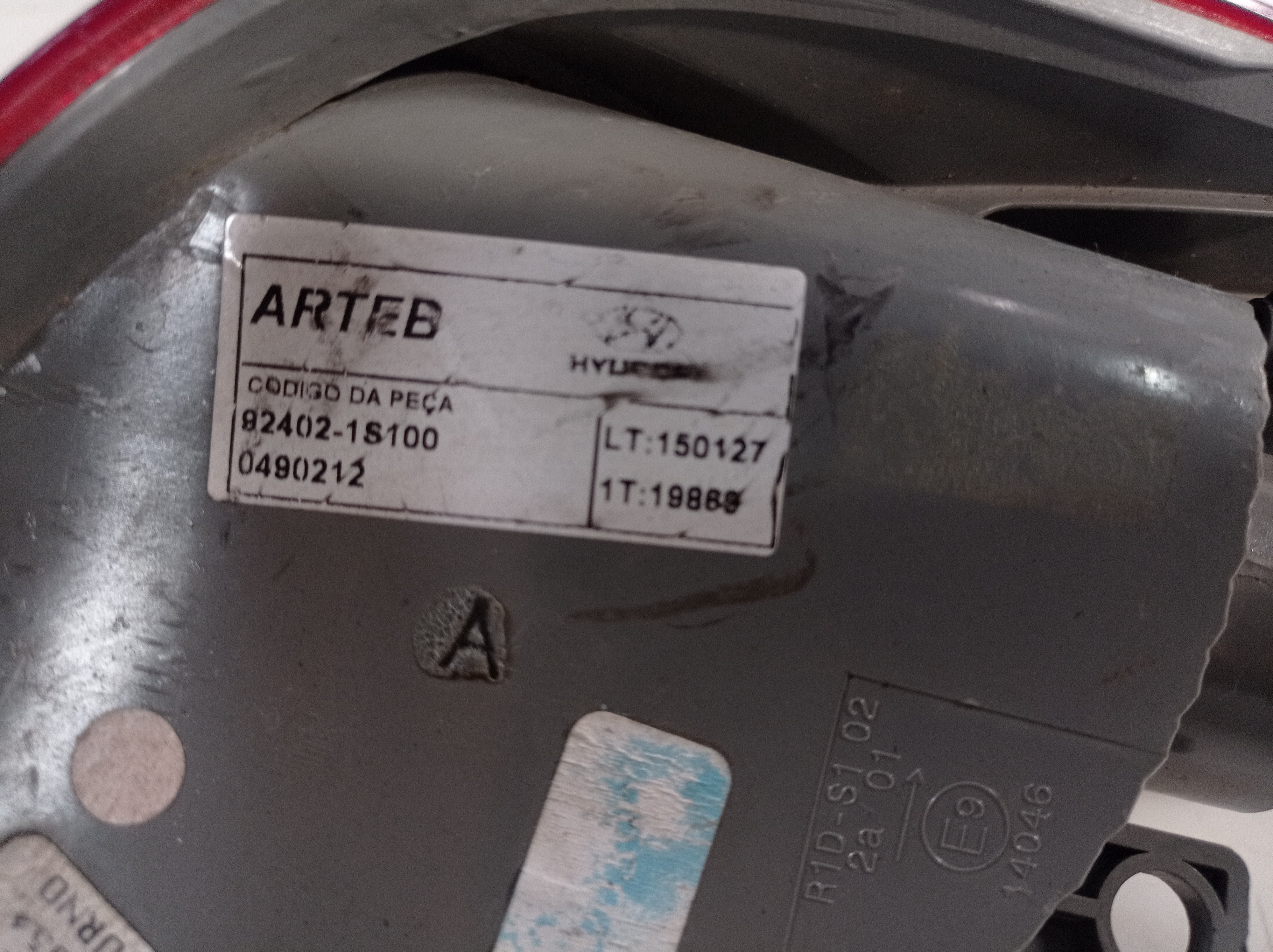 Lanterna Tras Direita Hyundai Hb20 Sedan 2012  2015 Original 4