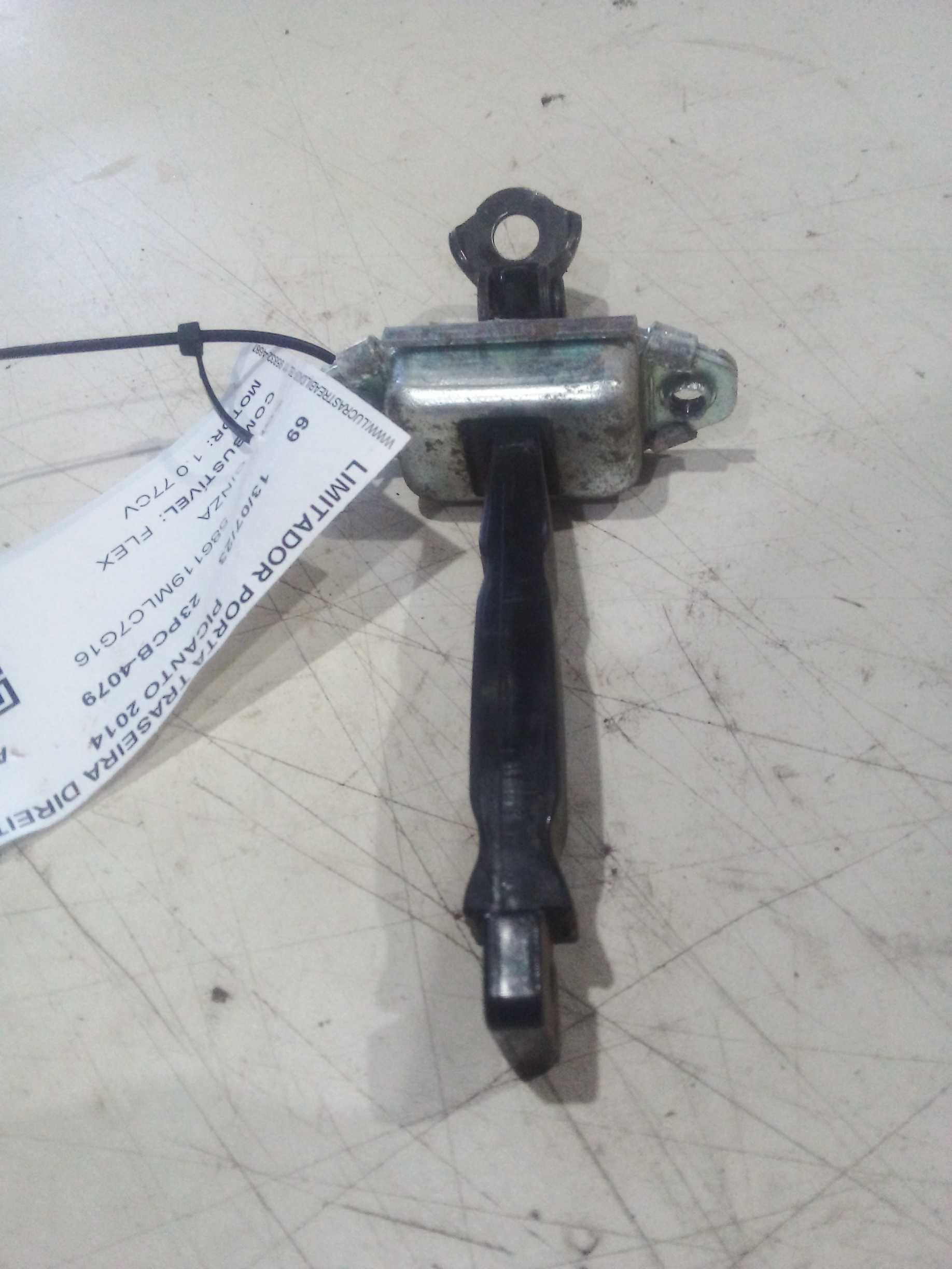 LIMITADOR PORTA TRASEIRA DIREITA KIA PICANTO 2014 2