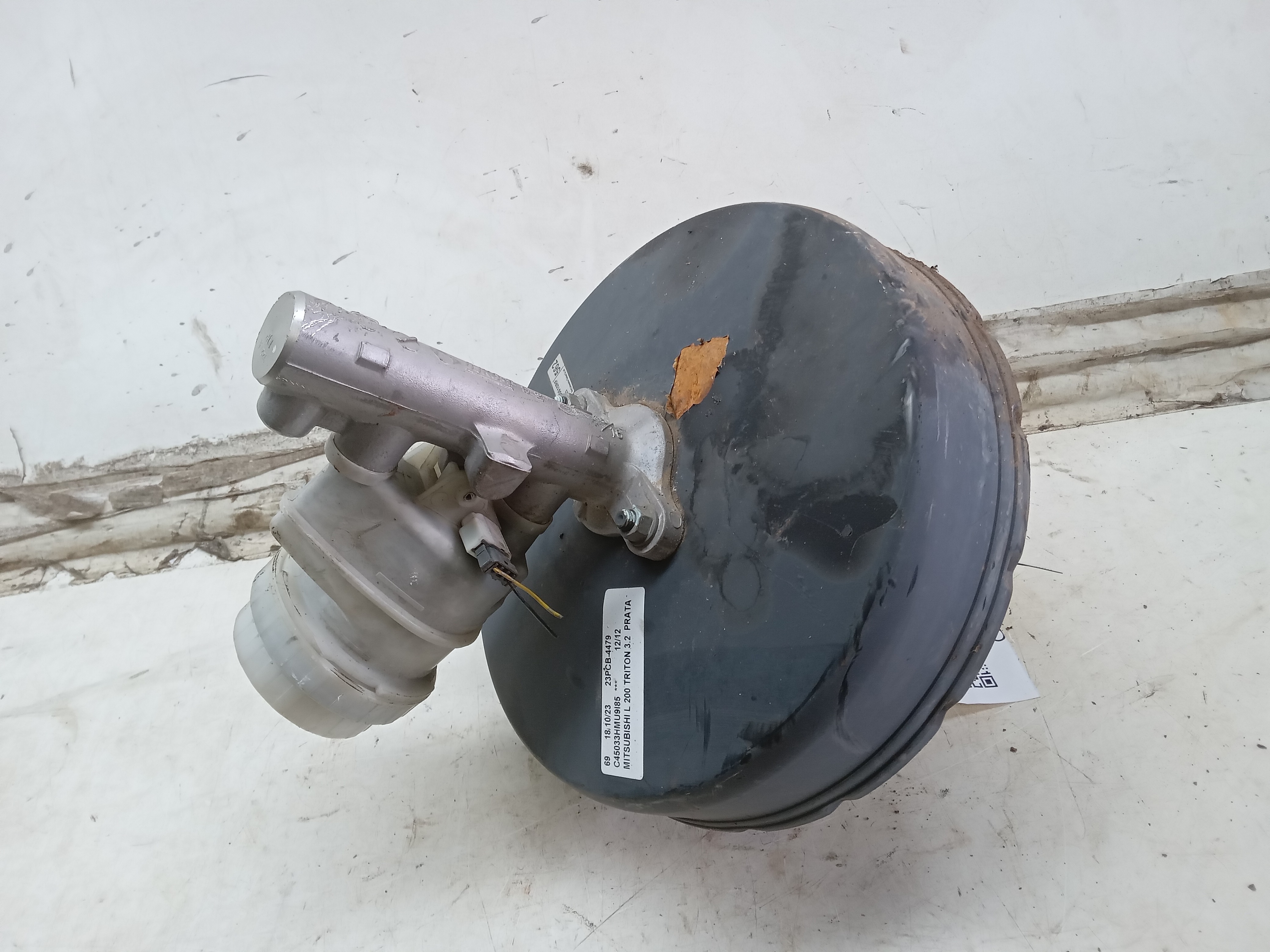 SERVO FREIO HIDROVÁCUO MITSUBISHI L200 TRITON 3.2 2012