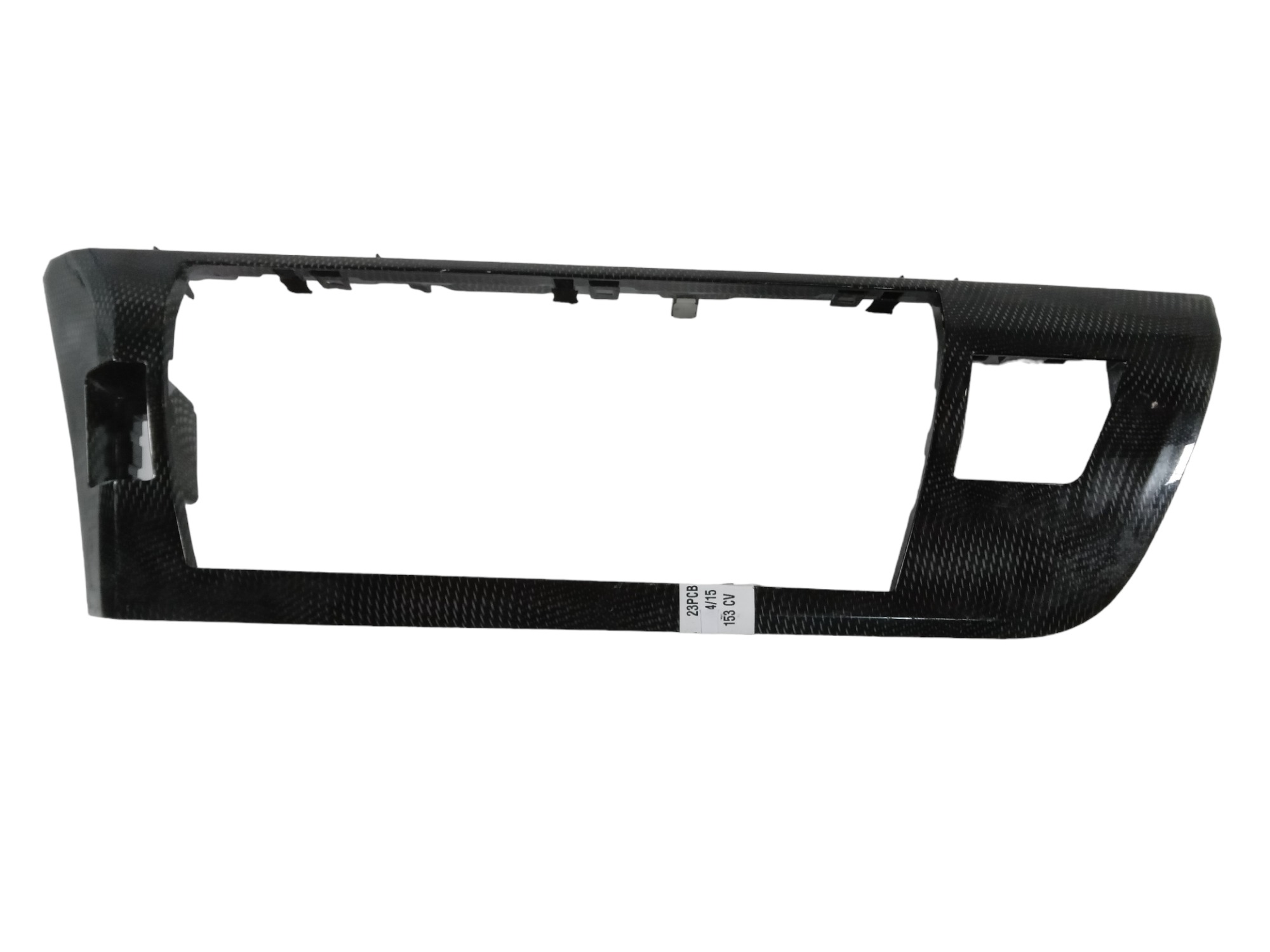 Moldura Central Multimídia Toyota Corolla 2015 Preto