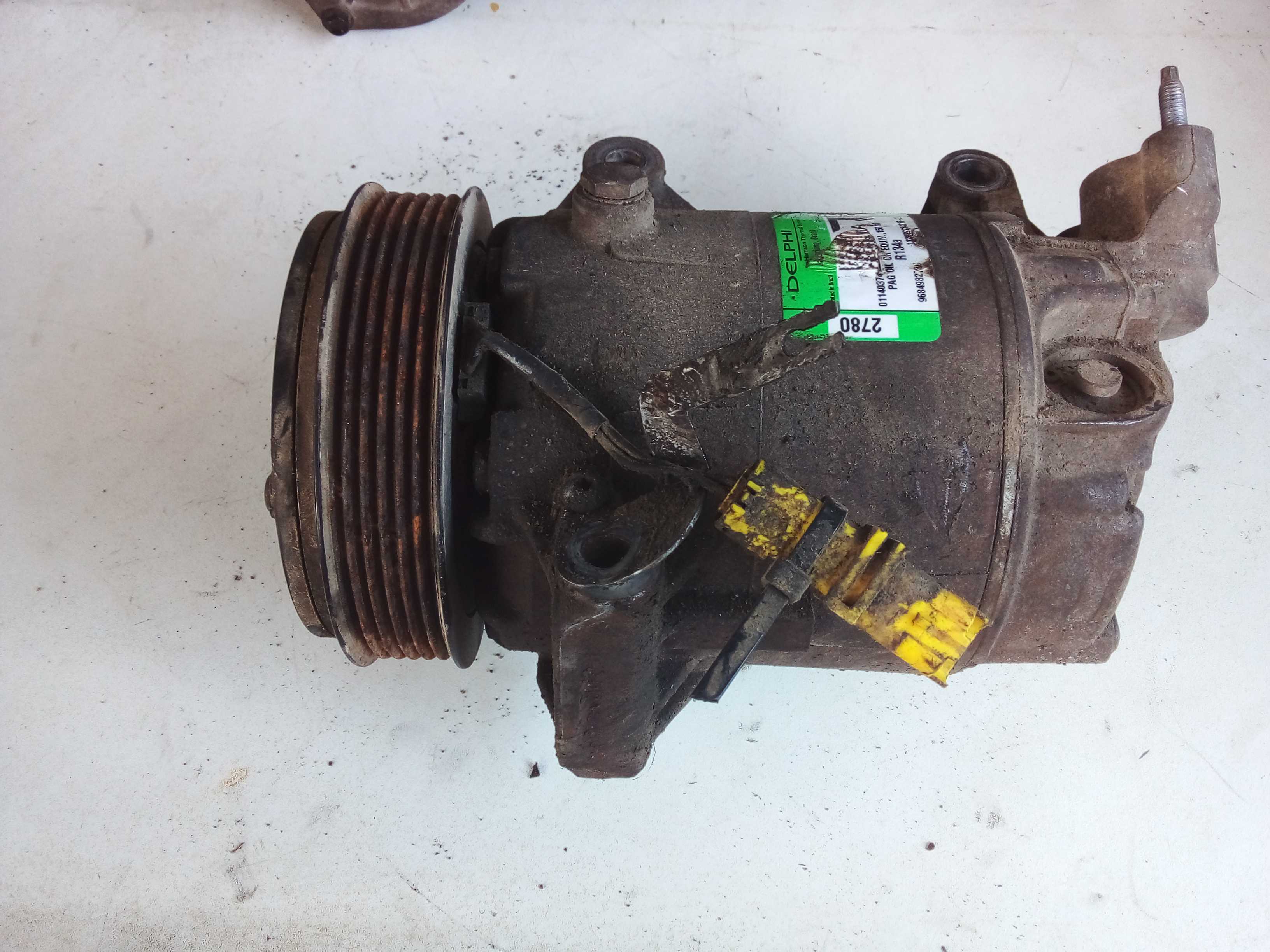 COMPRESSOR AR CONDICIONADO C3 1.6 2009  9684982390 2