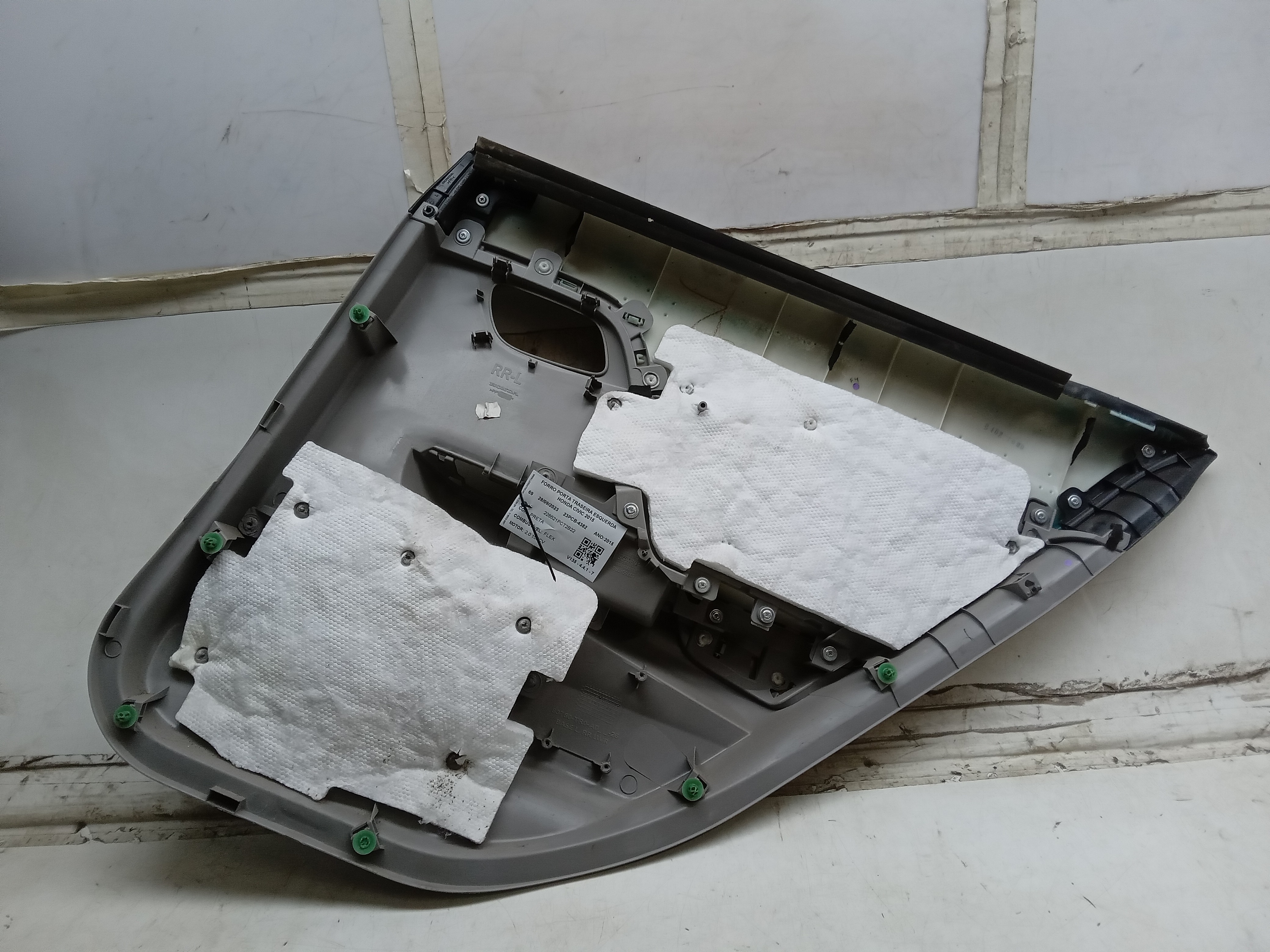 FORRO PORTA TRAS LE HONDA CIVIC 2015 2