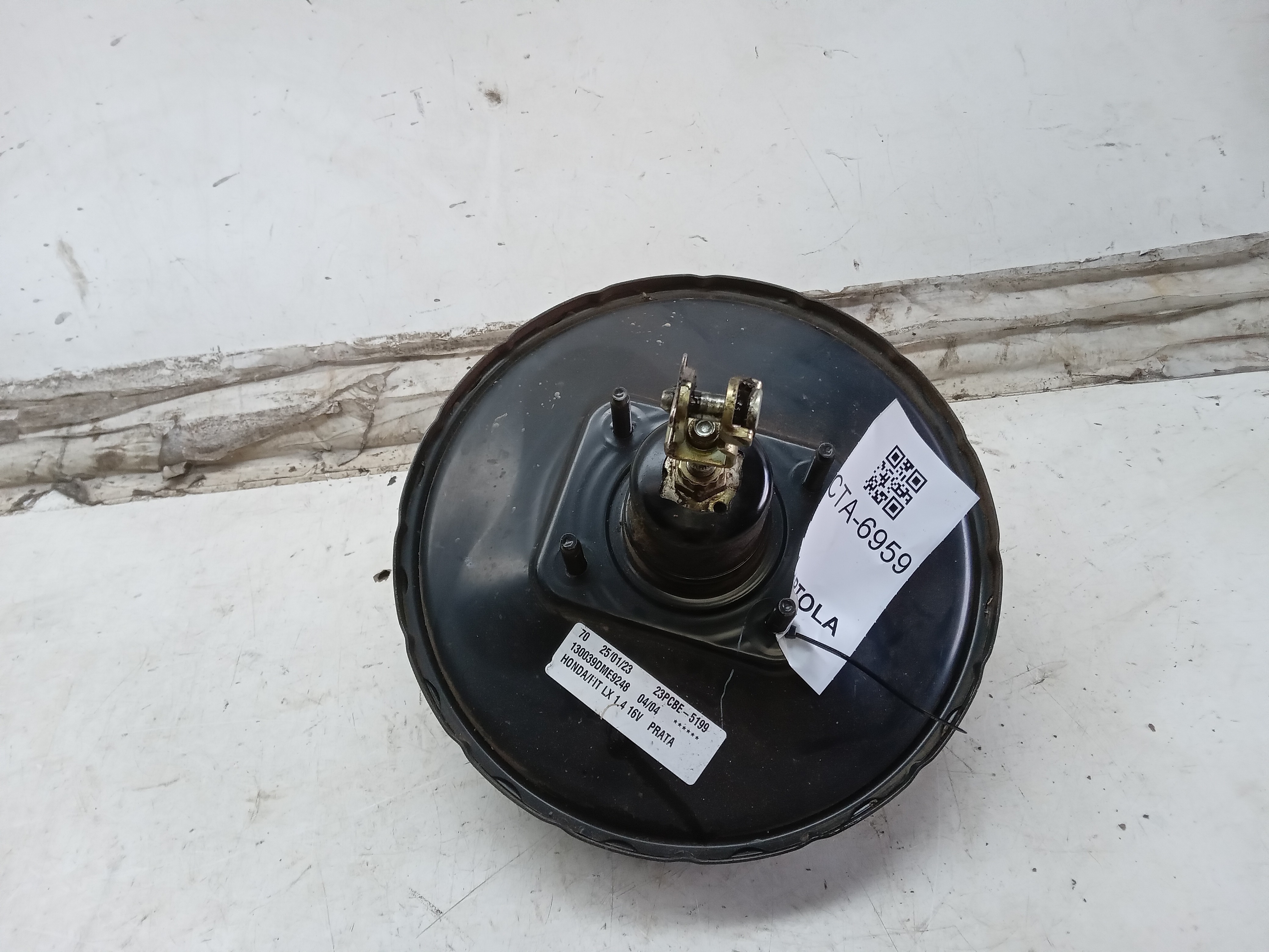 SERVO FREIO HIDROVÁCUO HONDA FIT 2004