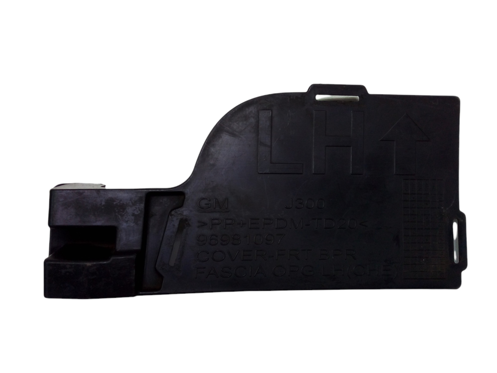 Moldura Esquerda Do Parachoque Dianteiro Chevrolet Cruze 201 3