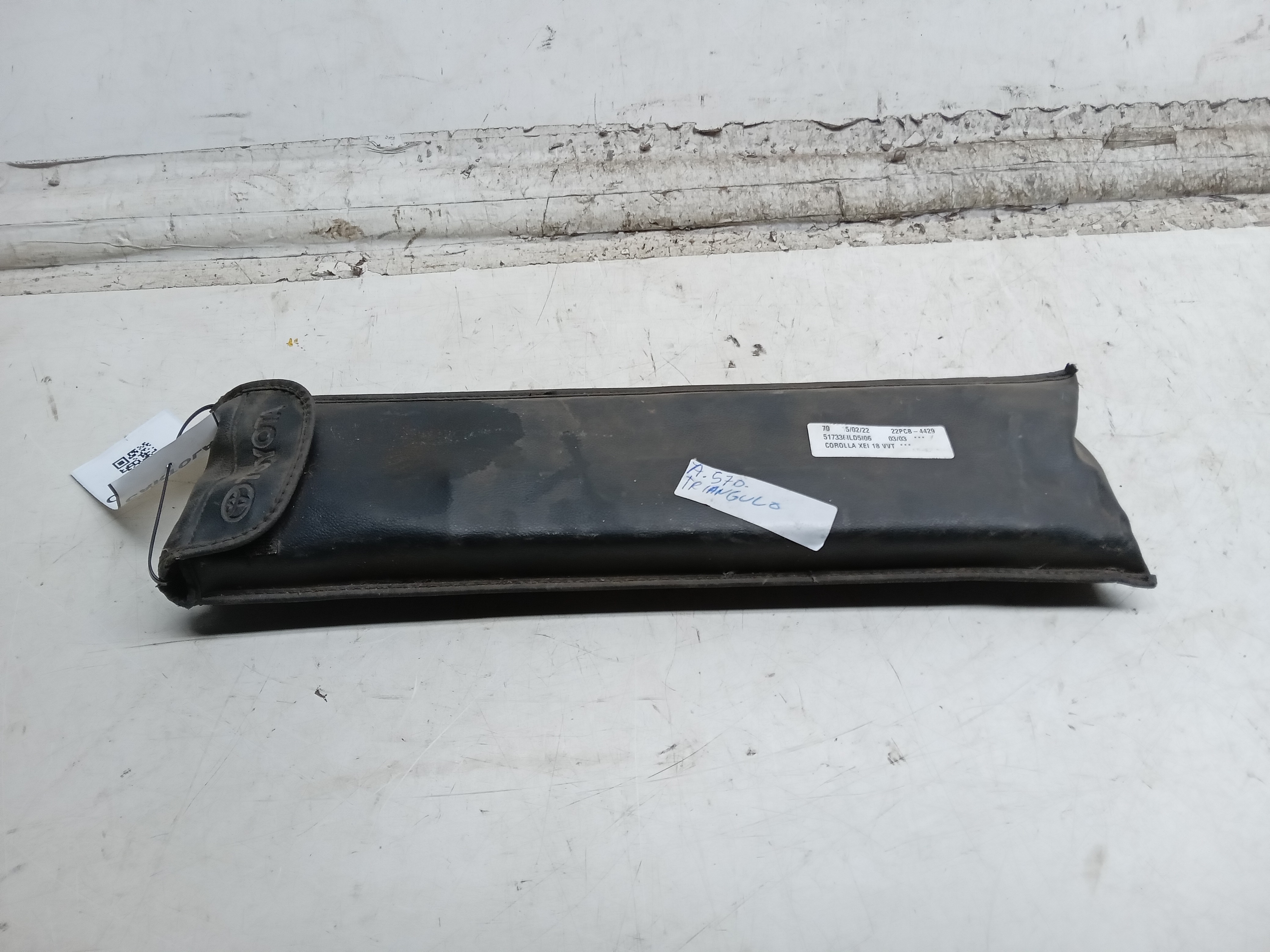 TRIÂNGULO TOYOTA COROLLA XEI 1.8 2003