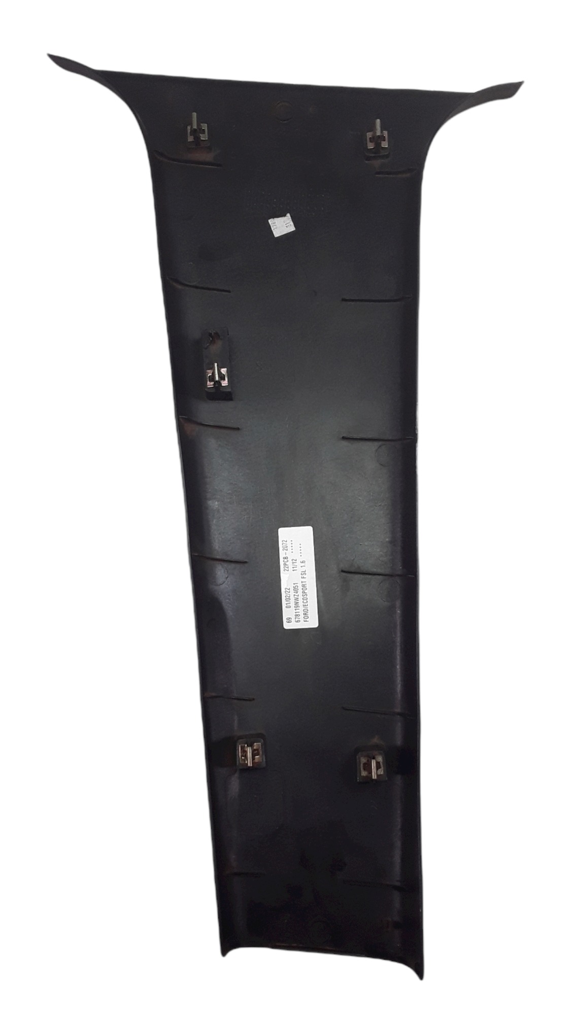 Moldura Acabamento Inf Coluna Porta Direita Ecosport 07/12 2