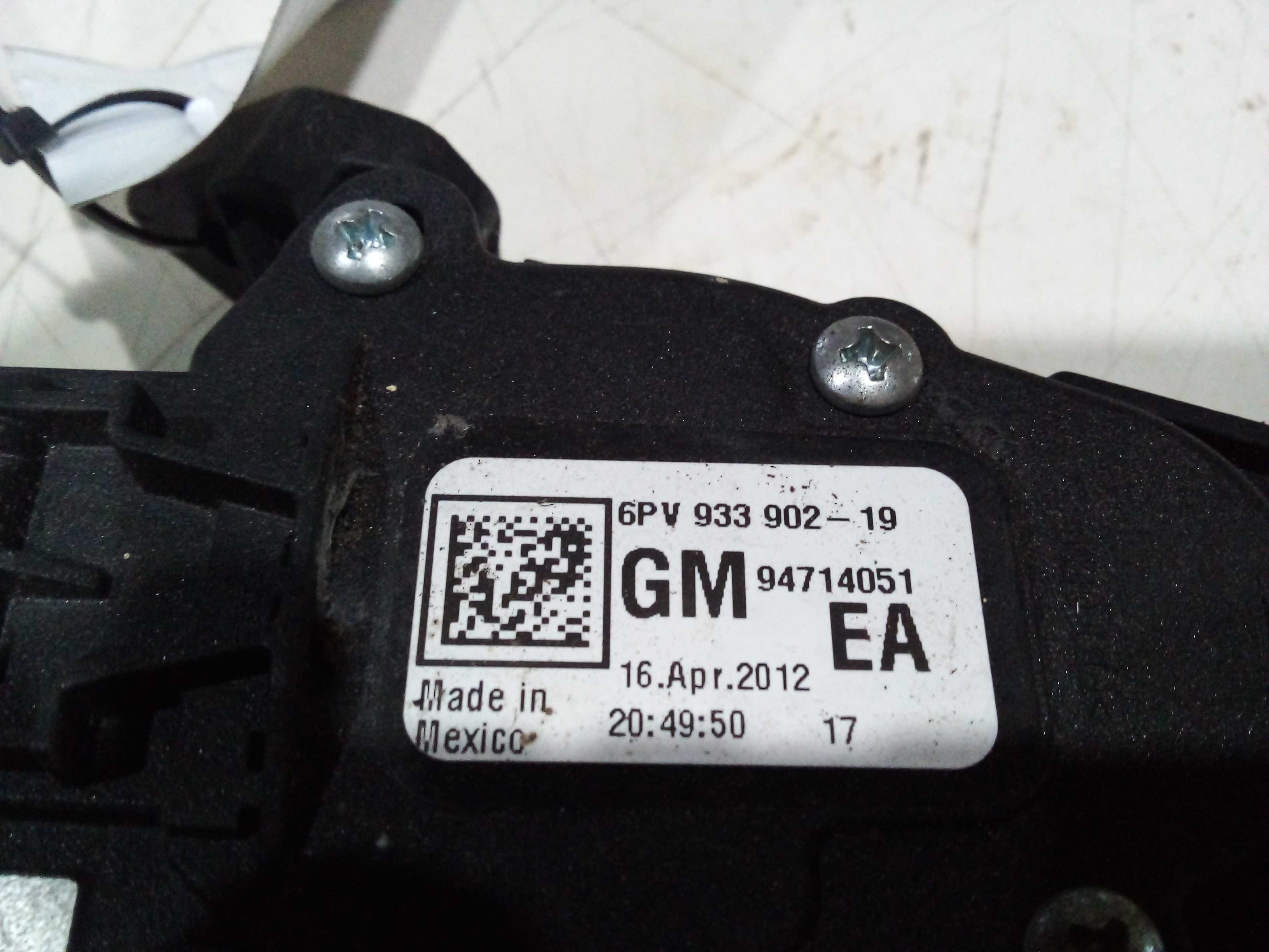 PEDAL ACELERADOR S10 2019 94714051 2