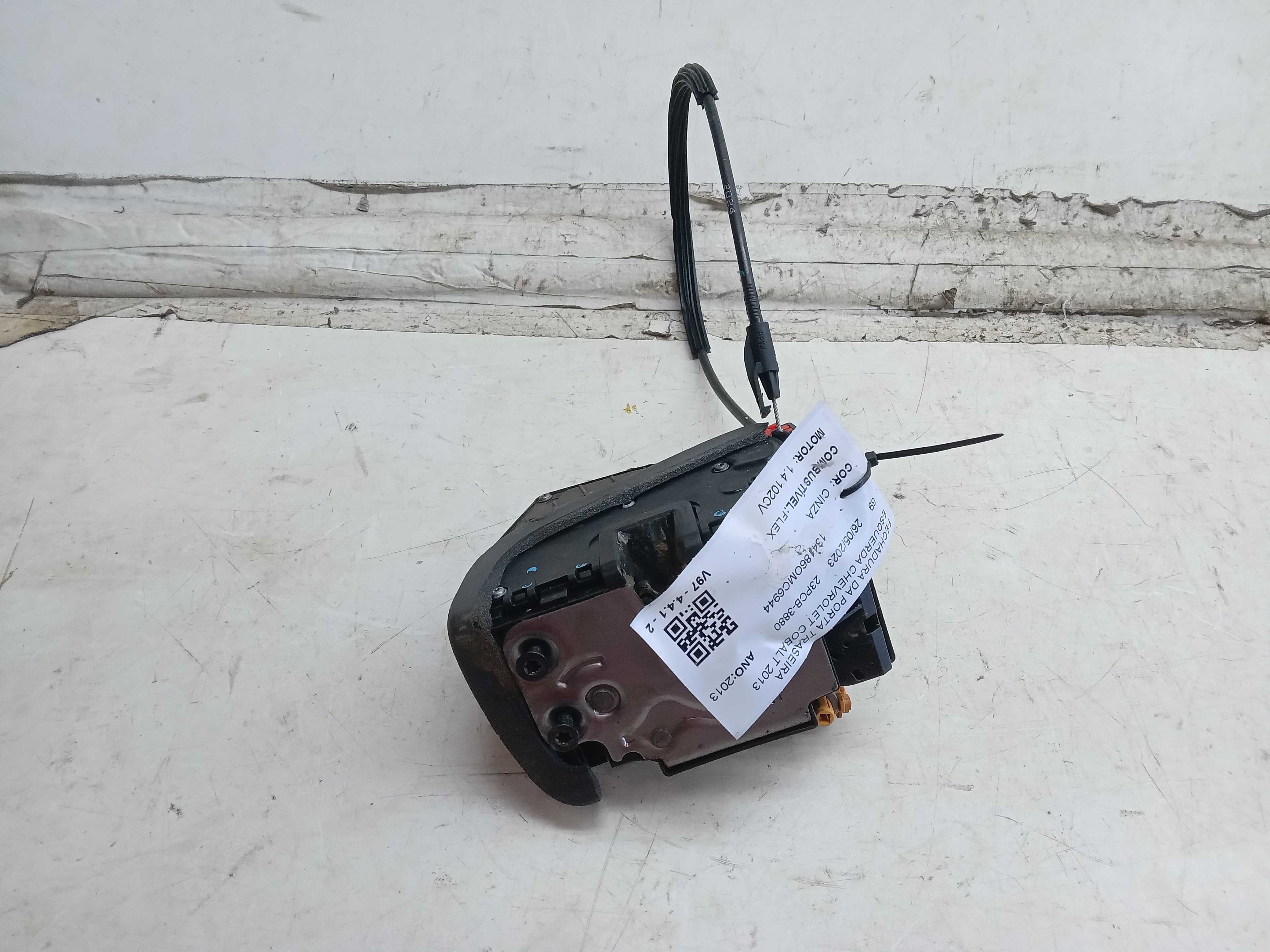 FECHADURA DA PORTA TRASEIRA ESQUERDA CHEVROLET COBALT 2013