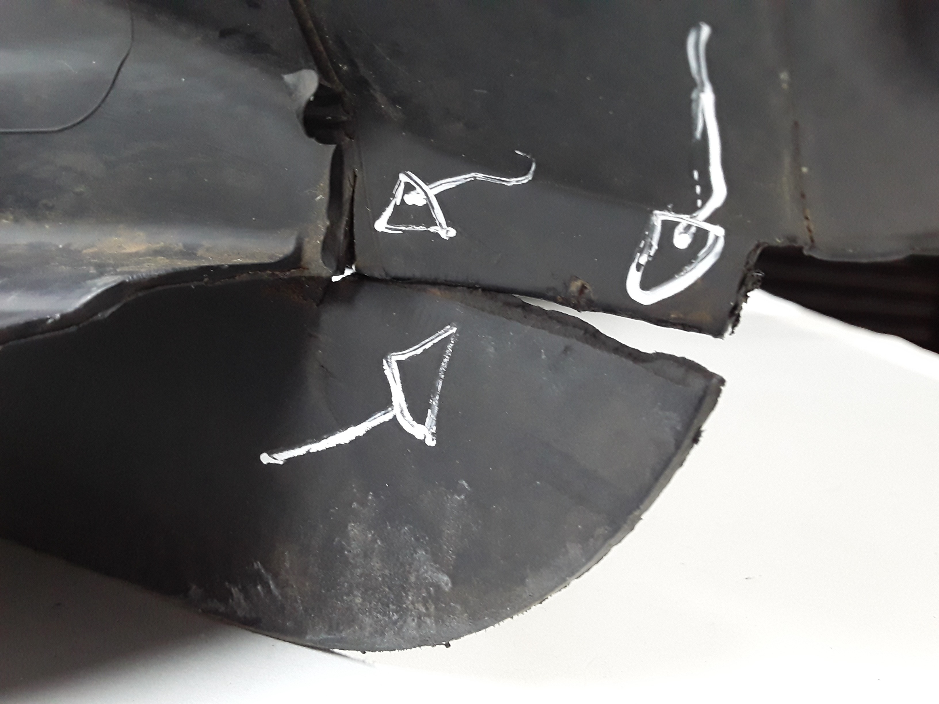 8v0821171 Parabarro Dianteiro LE Audi A3 2012 P RECUPERAR 7