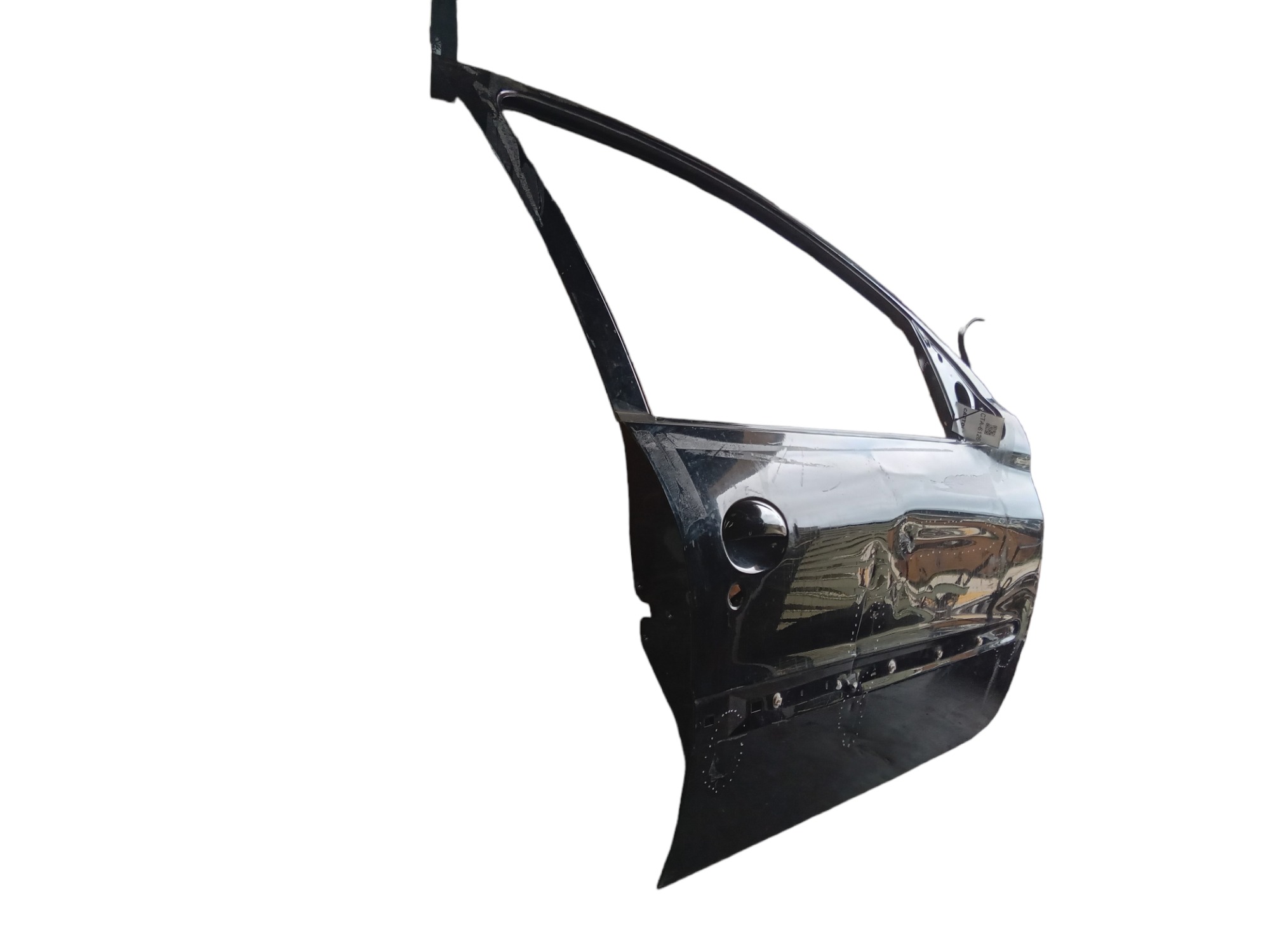 Porta Dianteira Direita Peugeot 207 2010 Para Recuperar Dianteira Direito Preto 3