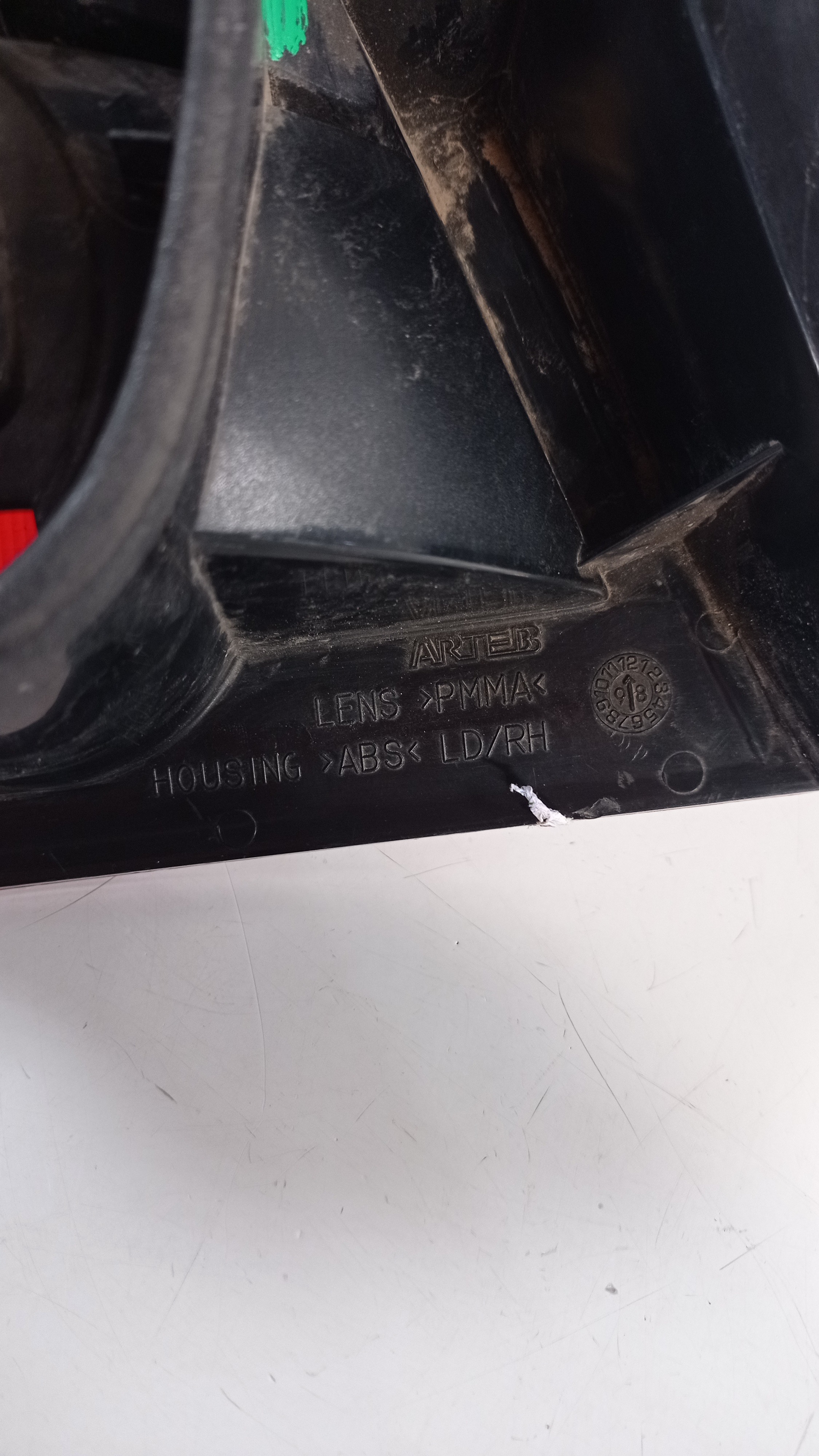 Lanterna Traseira Direita Mb Classe A 160 1999 2002 Recu 9