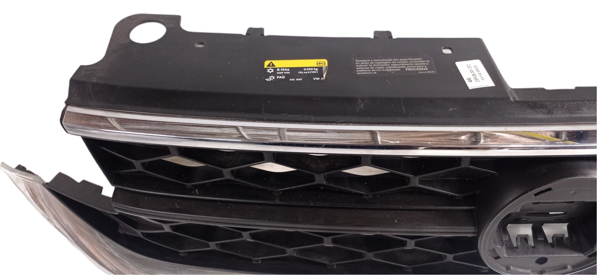 Grade Dianteira Volkswagen Taos 2020 Sem Led 6