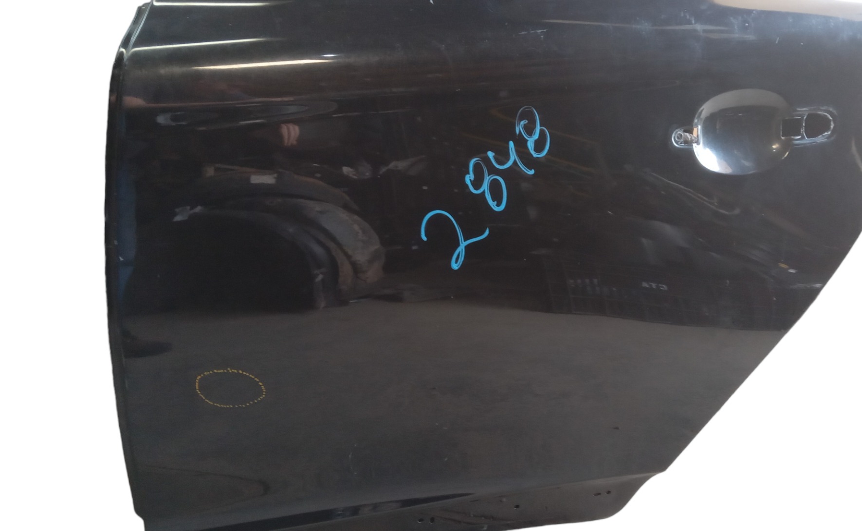 Porta Traseira Esquerda Volvo Xc60 2011 Para Recuperar Traseira Esquerdo Preta 8
