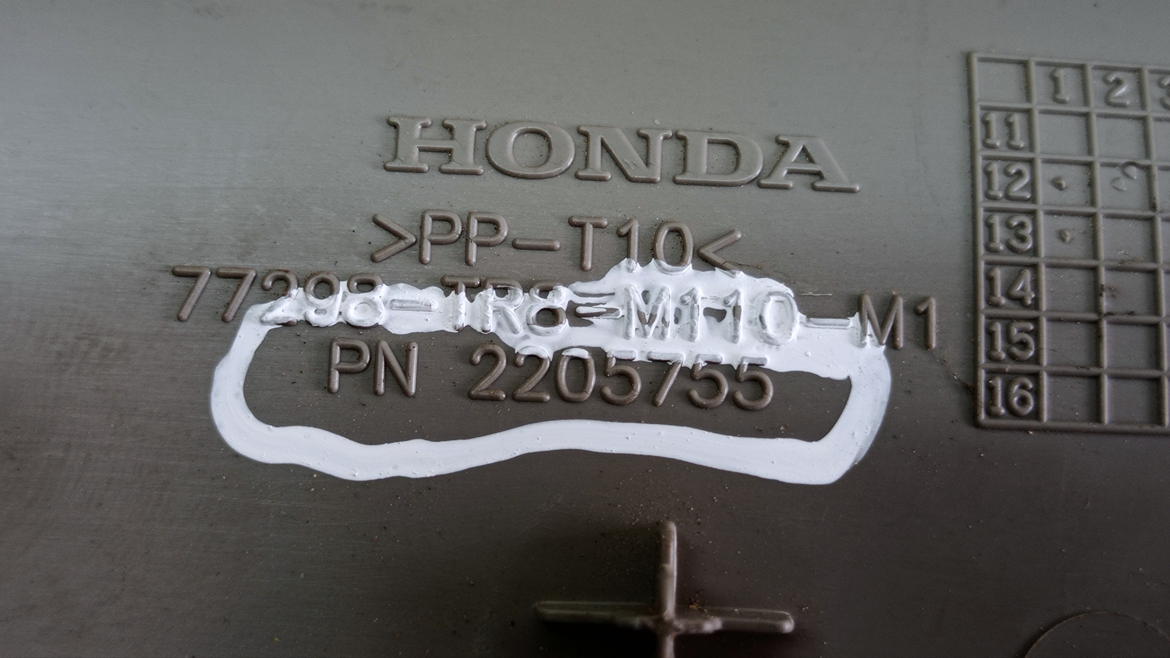 2205755 ACABAMENTO MOLDURA CONSOLE ALAVANCA HONDA CIVIC 2013 3