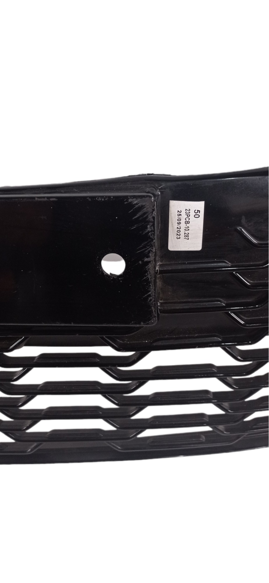 Grade Central Parachoque Dianteiro Toyota Yaris 2017 A 2021 Preto Xxxx 4