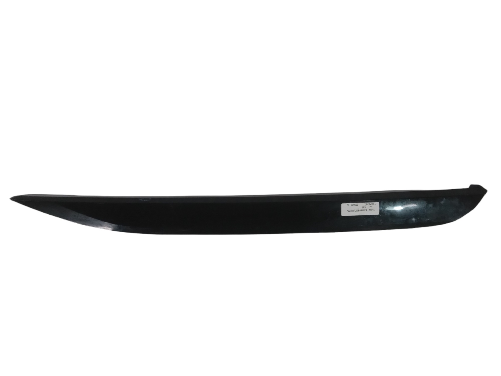 9806404777 Friso Teto Lado Dir Peugeot 2008 Griffe 2016 Preto 1