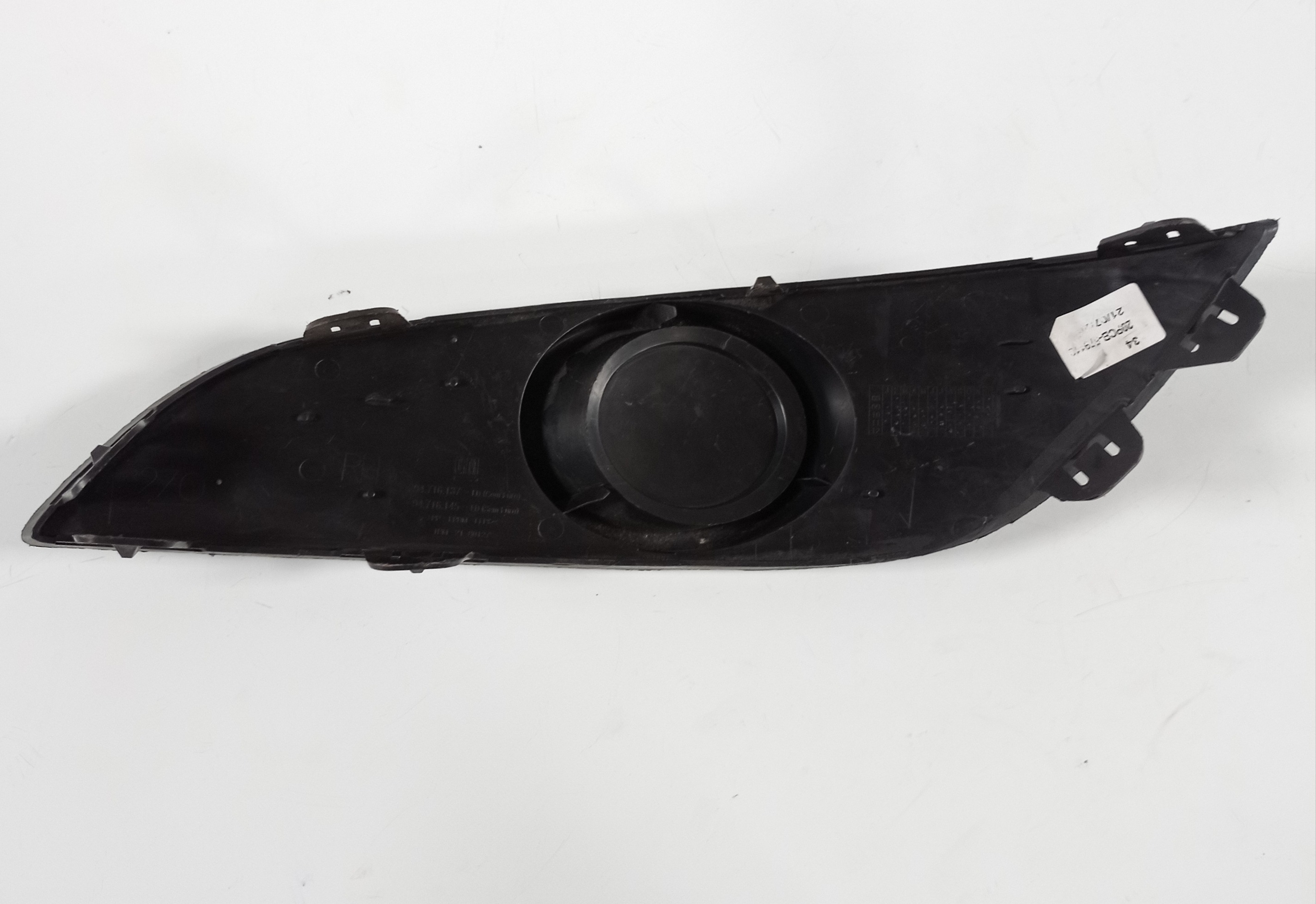 94716145 Moldura Farol Milha Direito Gm Vectra 2009 2011 2